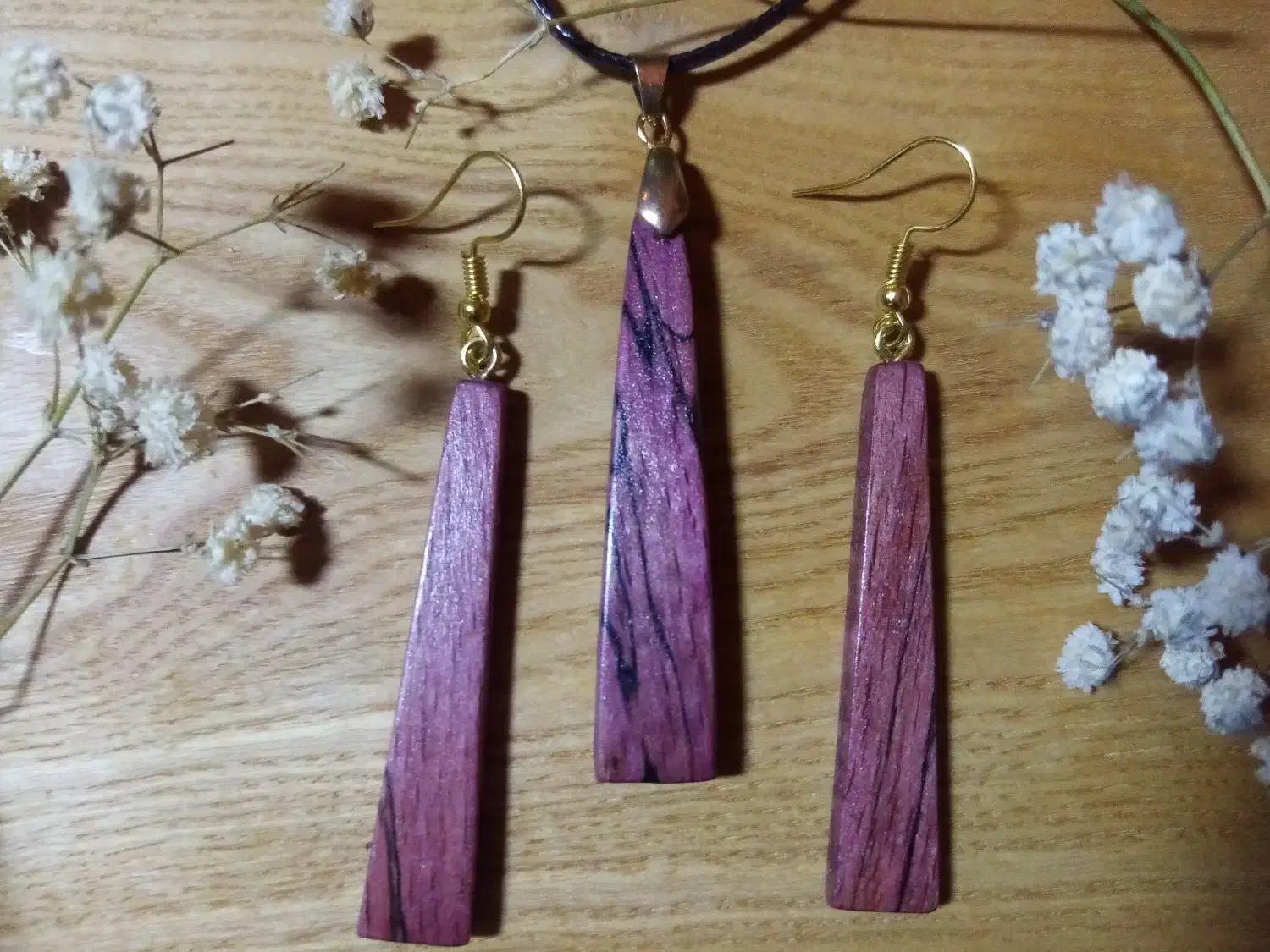 ست گردنبند و گوشواره|بدلیجات|اصفهان, مارچین|دیوار