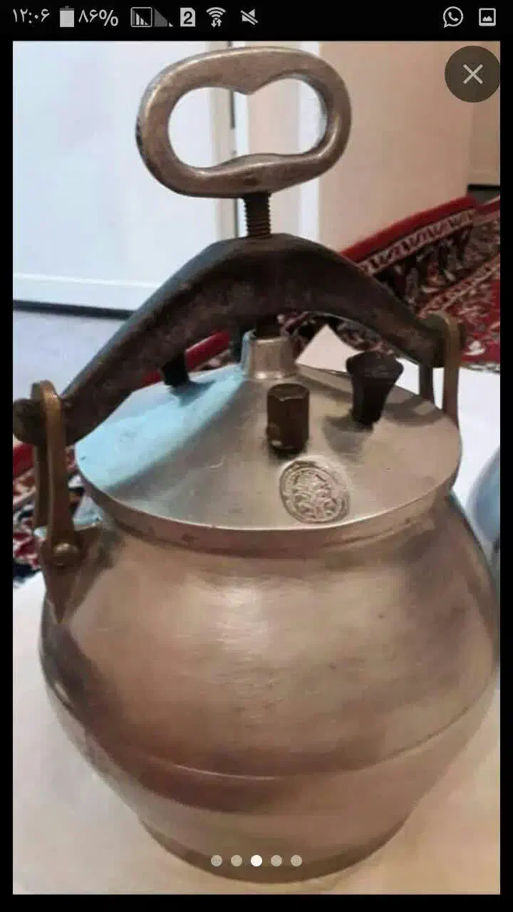 زود پزهای خمره ای  آلیاژ قدیم|ظروف پخت‌وپز|آباده, |دیوار