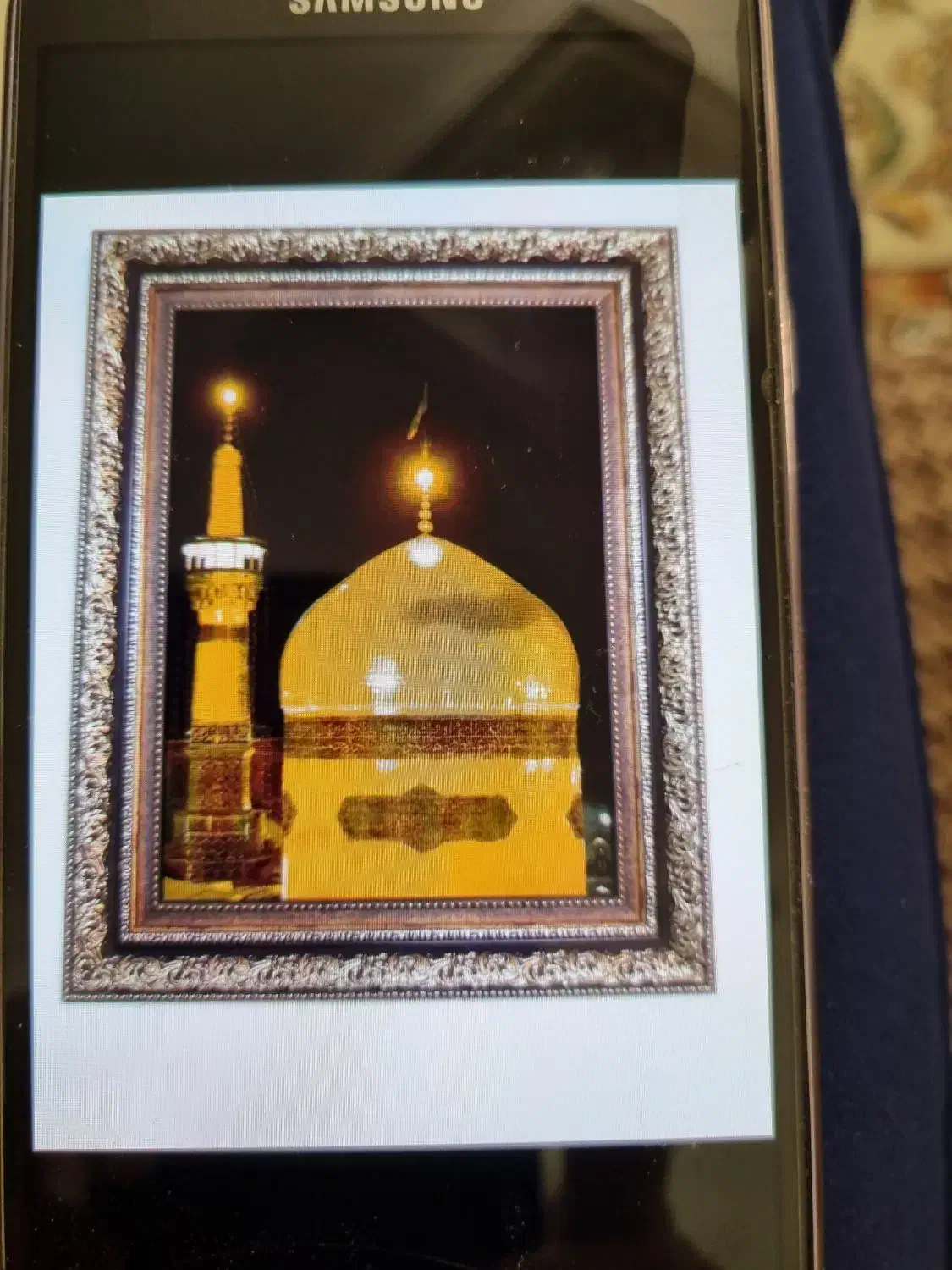 تابلو فرش گنبد دسته امام رضا (ع)|تابلو فرش|مشهد, سرافرازان|دیوار