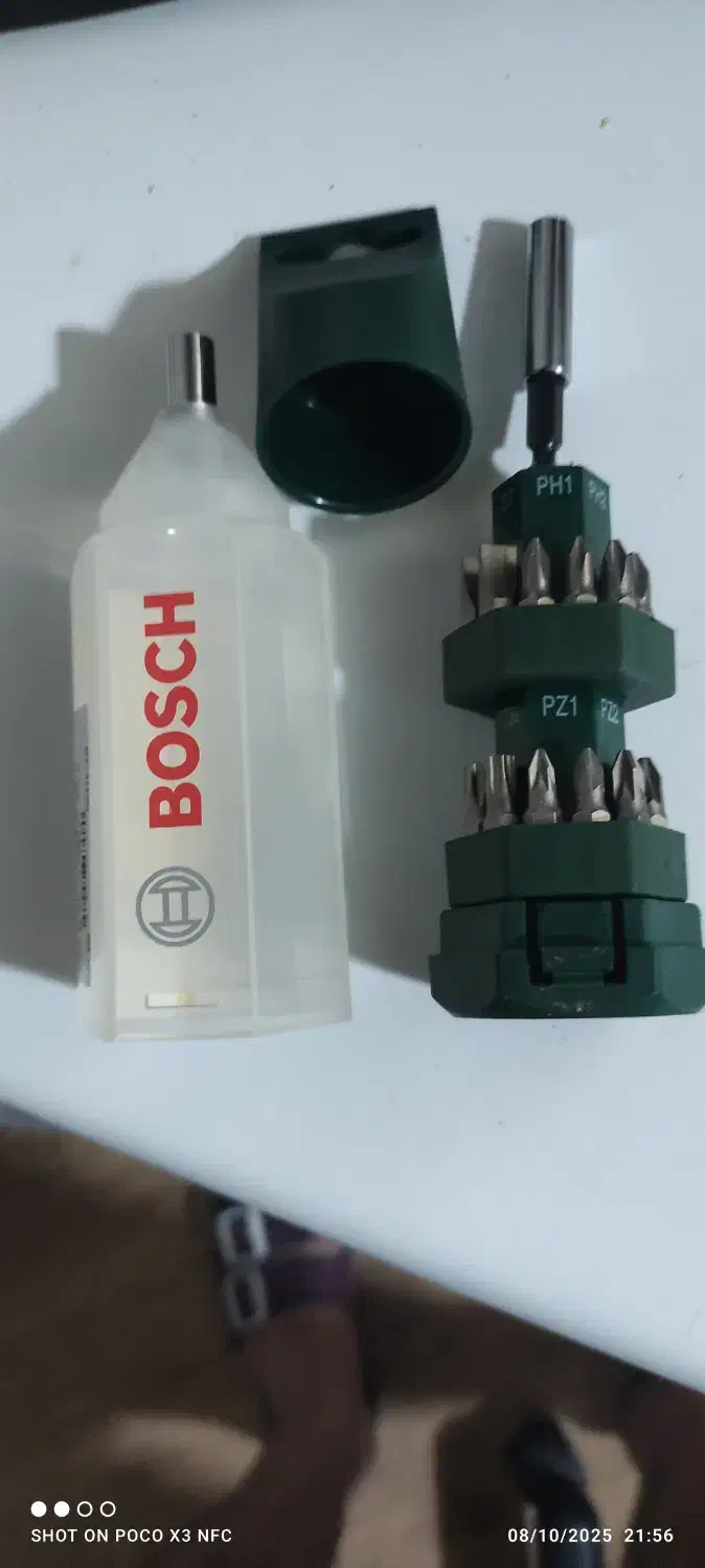 مجموعه ۲۵ عددی سری پیچ گوشتی بوش|ابزارآلات|رشت, اسماعیل آباد|دیوار