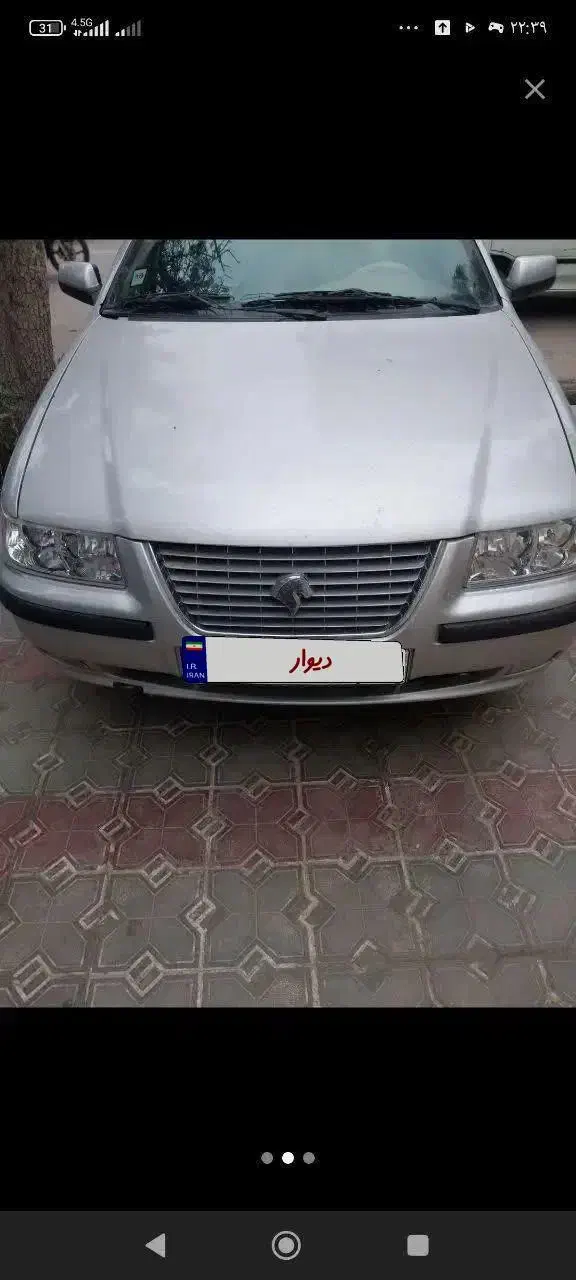 سمند موتور ملی مدل ۸۹ دوگانه کارخانه|خودرو سواری و وانت|نیشابور, عطار|دیوار