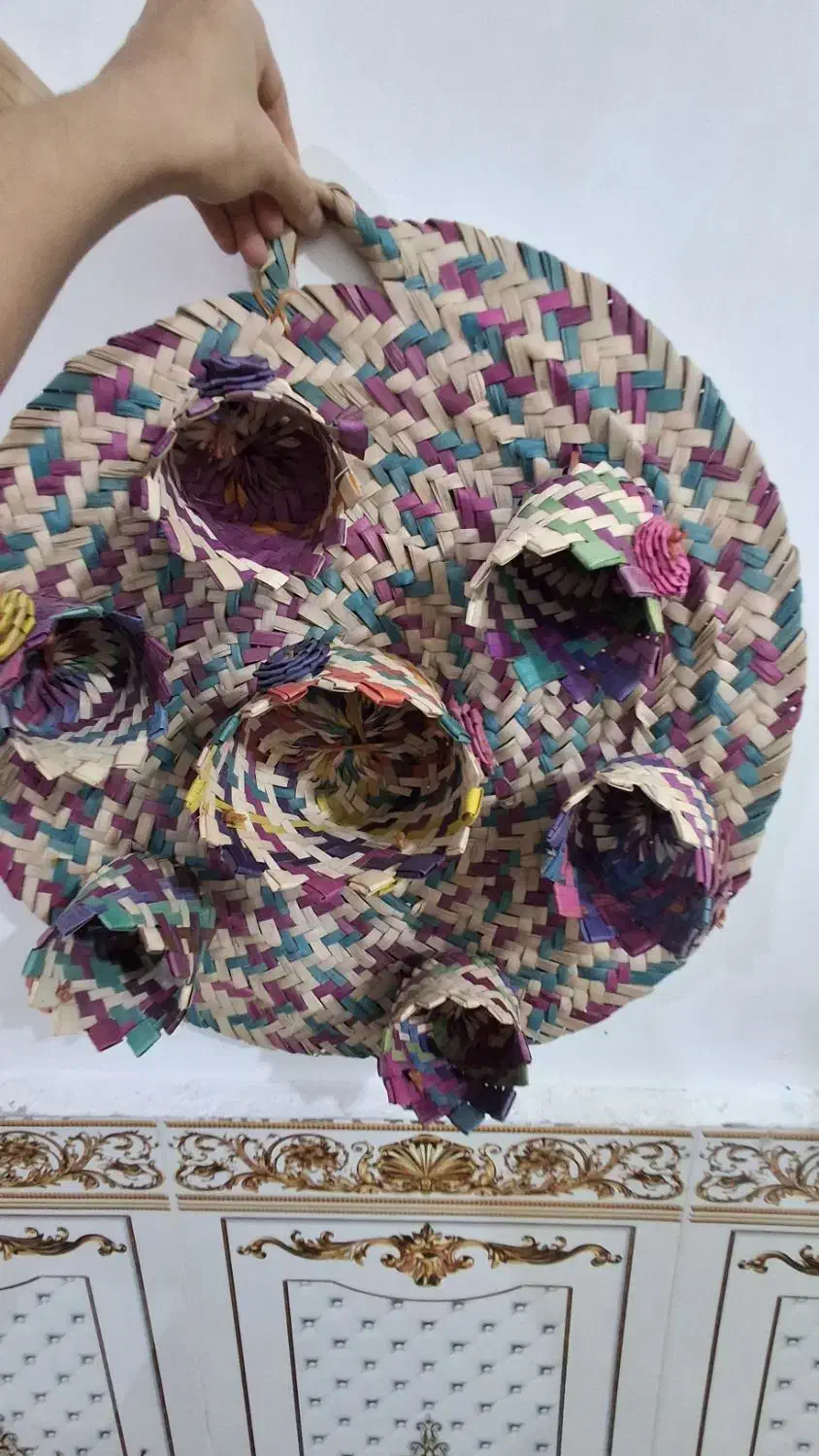 هفت سین حصیری|صنایع دستی و سایر لوازم تزئینی|کارون, |دیوار