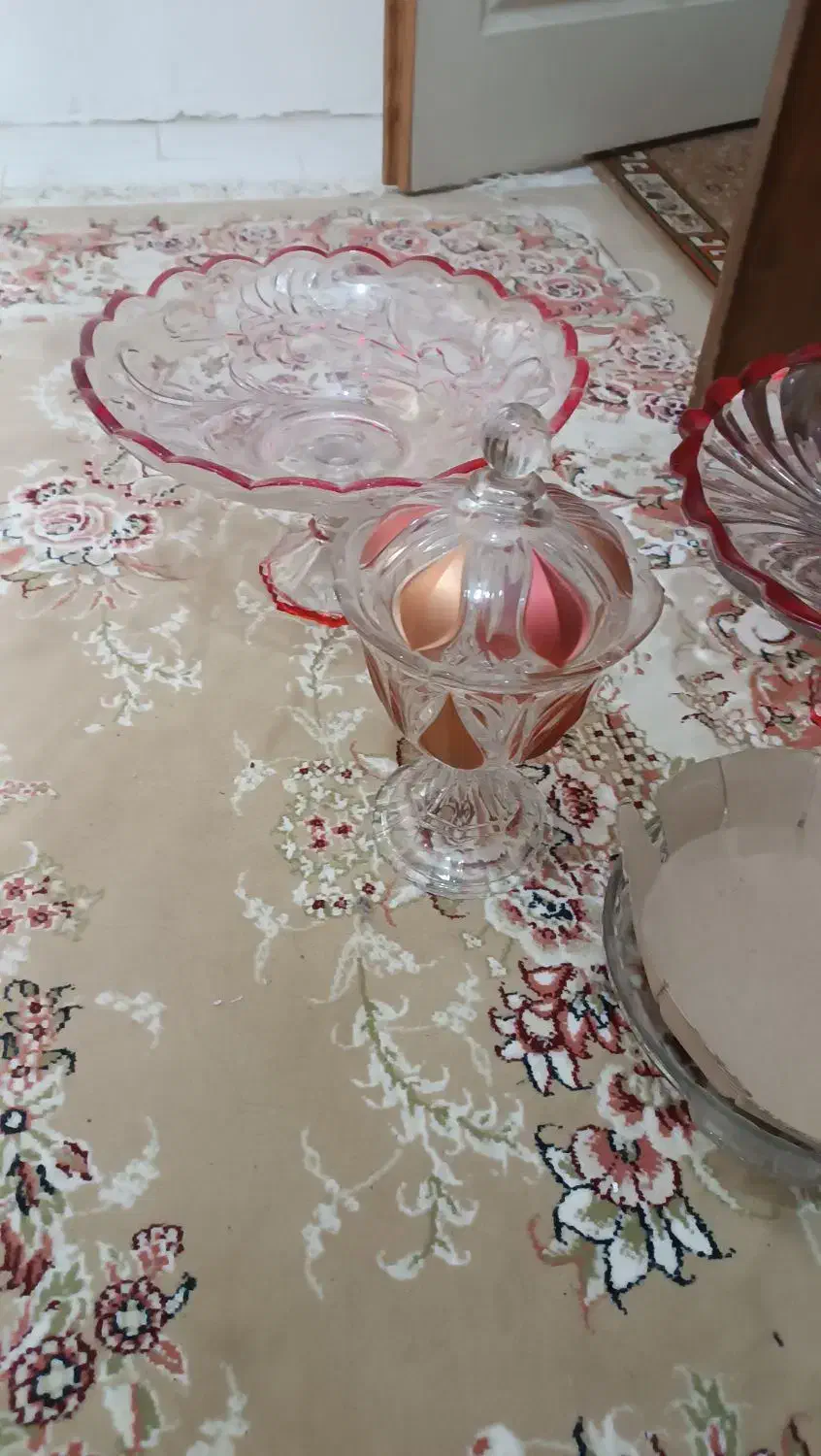 میوه و شیرینی و شکلات خوری و پیرکس فرانسوی|ظروف سرو و پذیرایی|بندرعباس, |دیوار