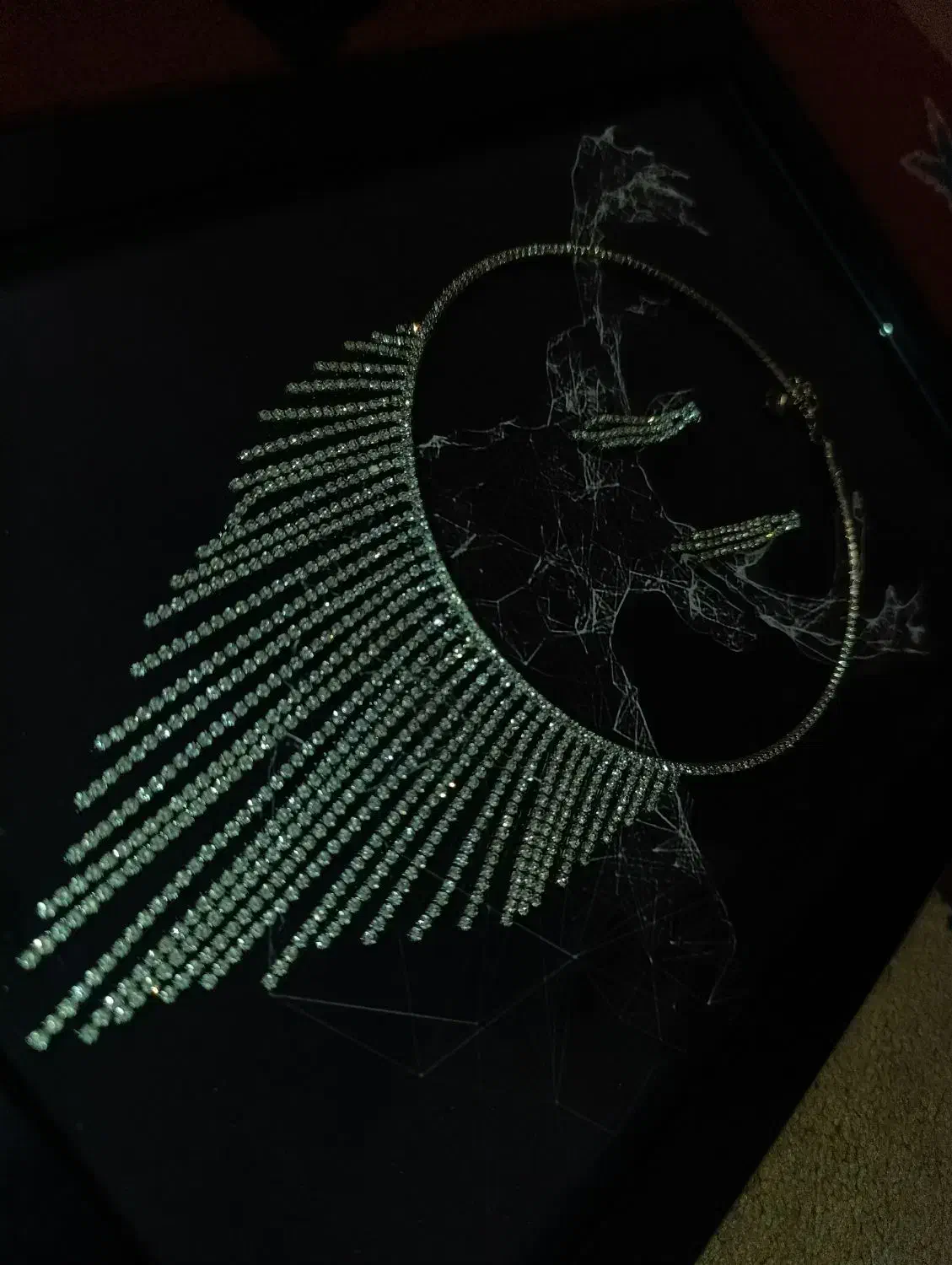 گردنبند فول نگین ریسه ای|بدلیجات|مشهد, توس (بلوار توس)|دیوار