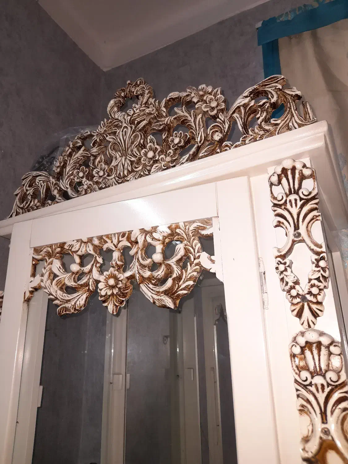 بوفه سالم سفید|بوفه، ویترین، کنسول|بابل, |دیوار