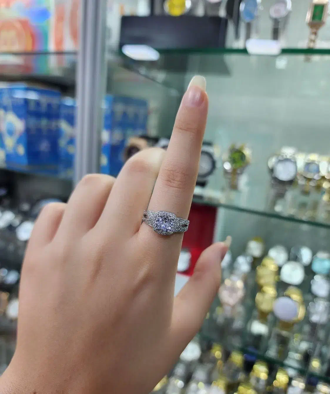 انگشتر تک‌نگین نقره اصلی sir|بدلیجات|کرمانشاه, |دیوار