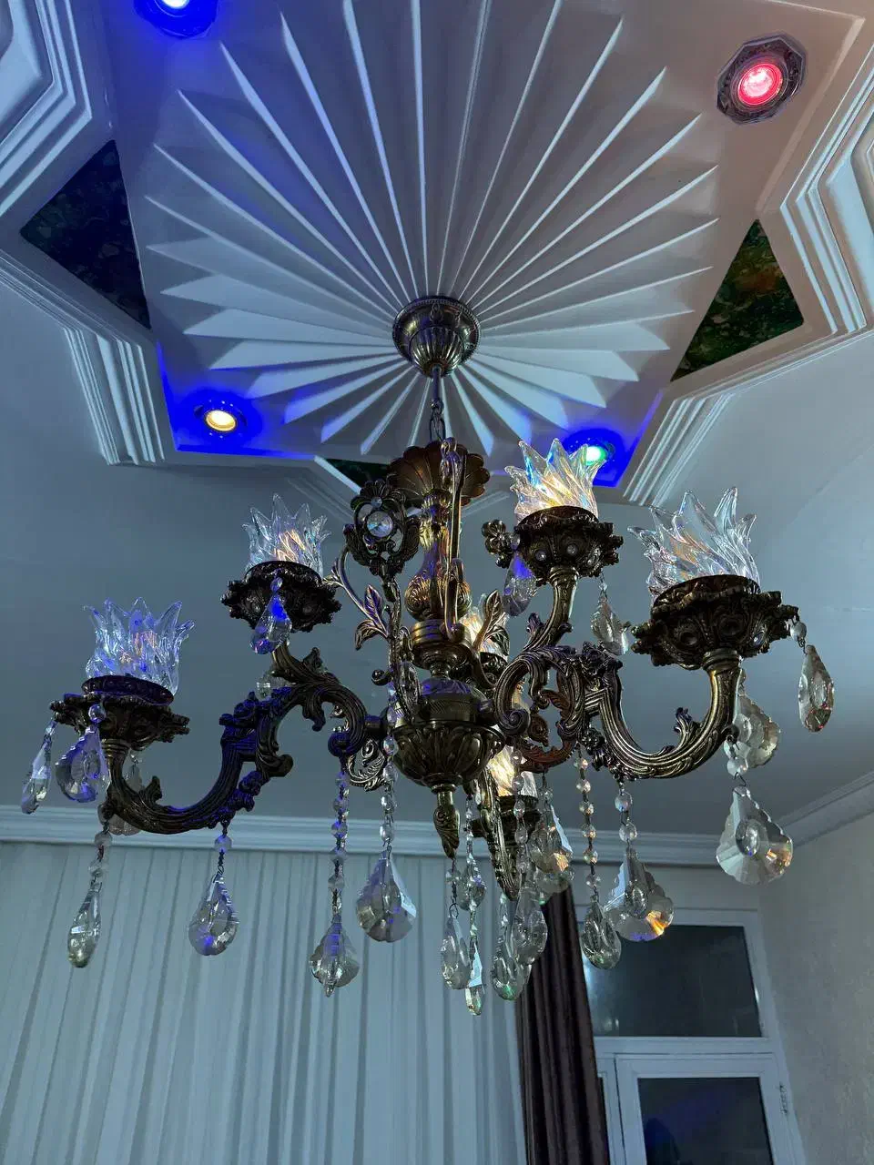 لوستر|لوستر و چراغ آویز|مشهد, طبرسی شمالی|دیوار