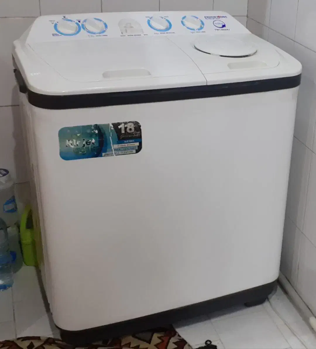 لباسشویی دوقلو سطلی پاکشوما|ماشین لباسشویی و خشککن لباس|اسلامشهر, شهرک مفیدی|دیوار