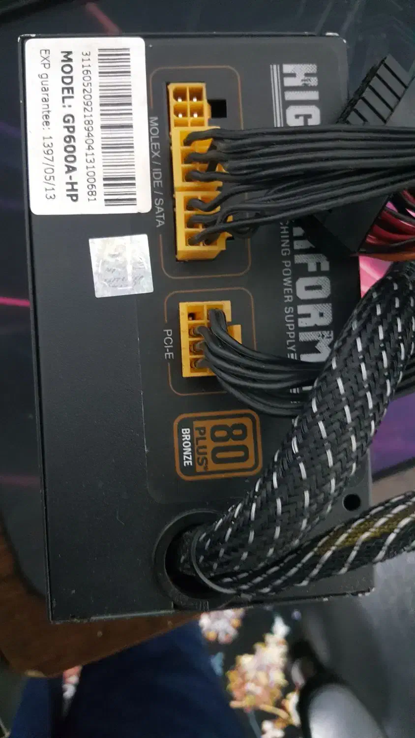 پاور گیرین GP600A-hp|قطعات و لوازم جانبی رایانه|گلستان (تهران), |دیوار