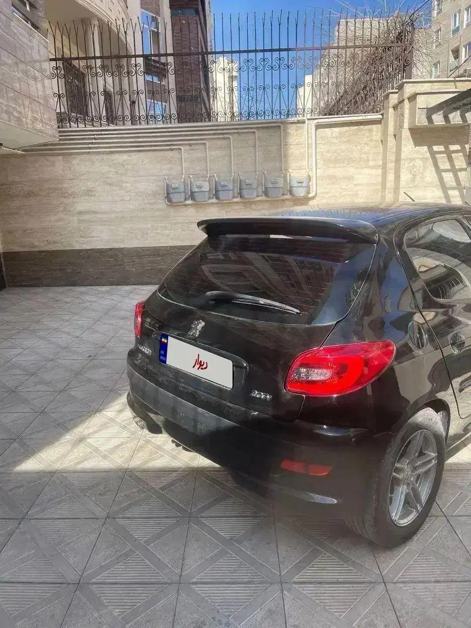 ۲۰۷ مشکی داشبورد ۲۰۶|خودرو سواری و وانت|اردبیل, |دیوار