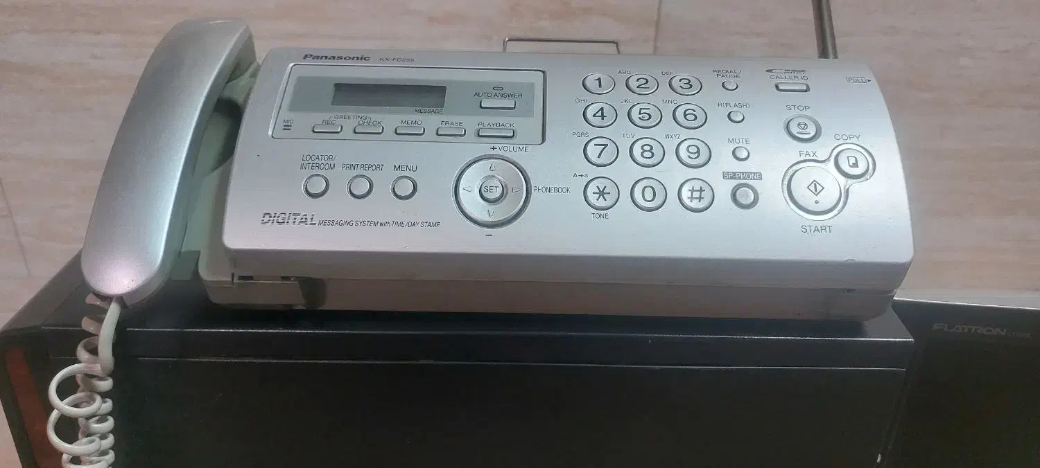 تلفن فکس پاناسونیک  KX-FC255|پرینتر، اسکنر، کپی، فکس|قرچک, شهرک گلها|دیوار