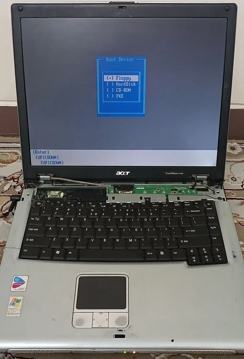 لپ تاپ acer مدل traveler 4150|رایانه همراه|تهران, مهران|دیوار