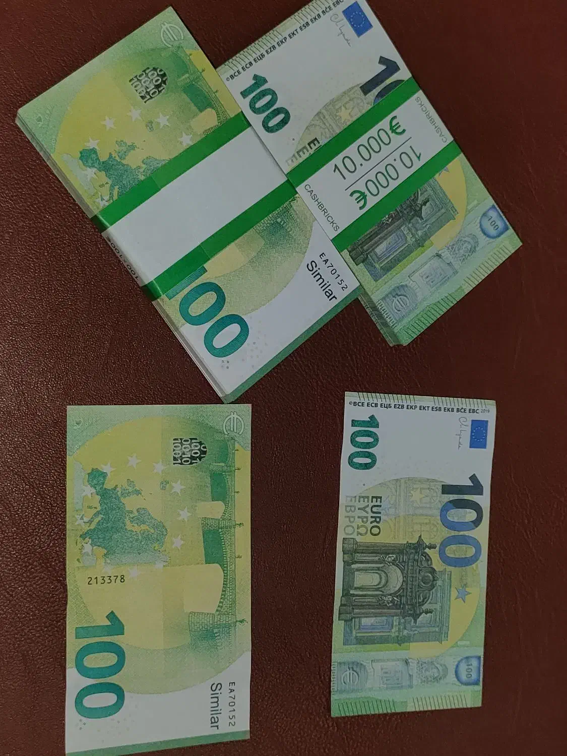 اسکناس یورو سینمایی تزئینی|کلکسیون سکه، تمبر، اسکناس|کرج, شهرک بنفشه|دیوار