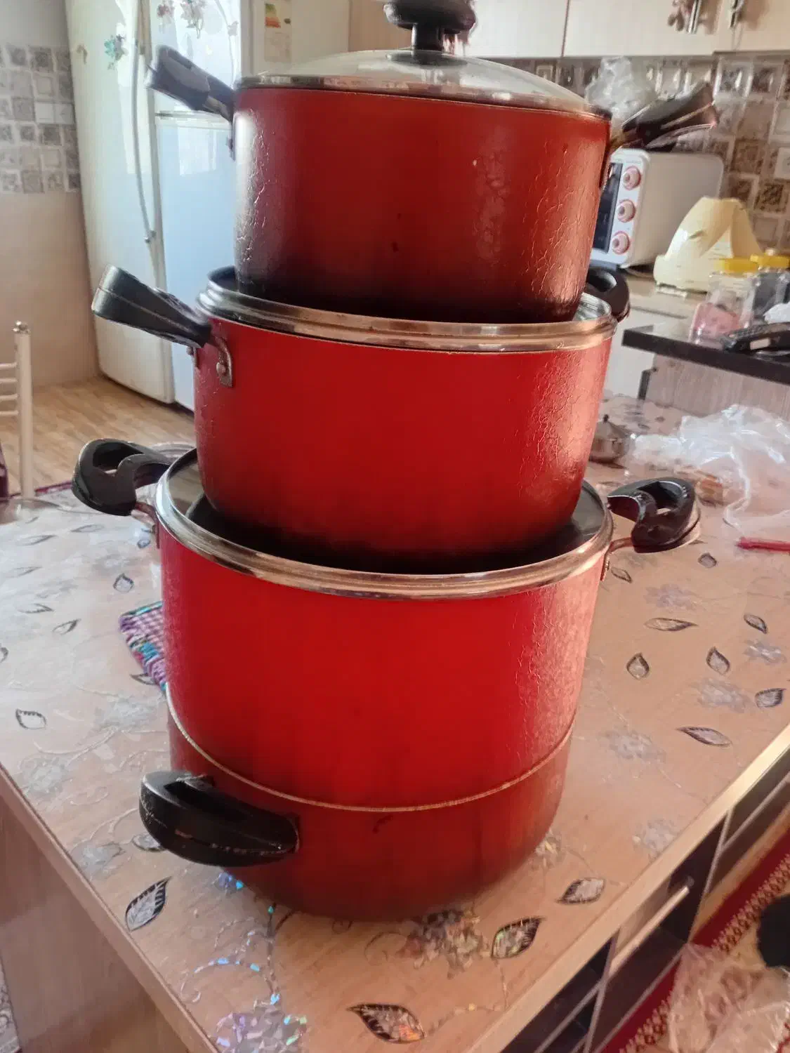 سرویس دیگ|ظروف پختوپز|توتکابن, |دیوار