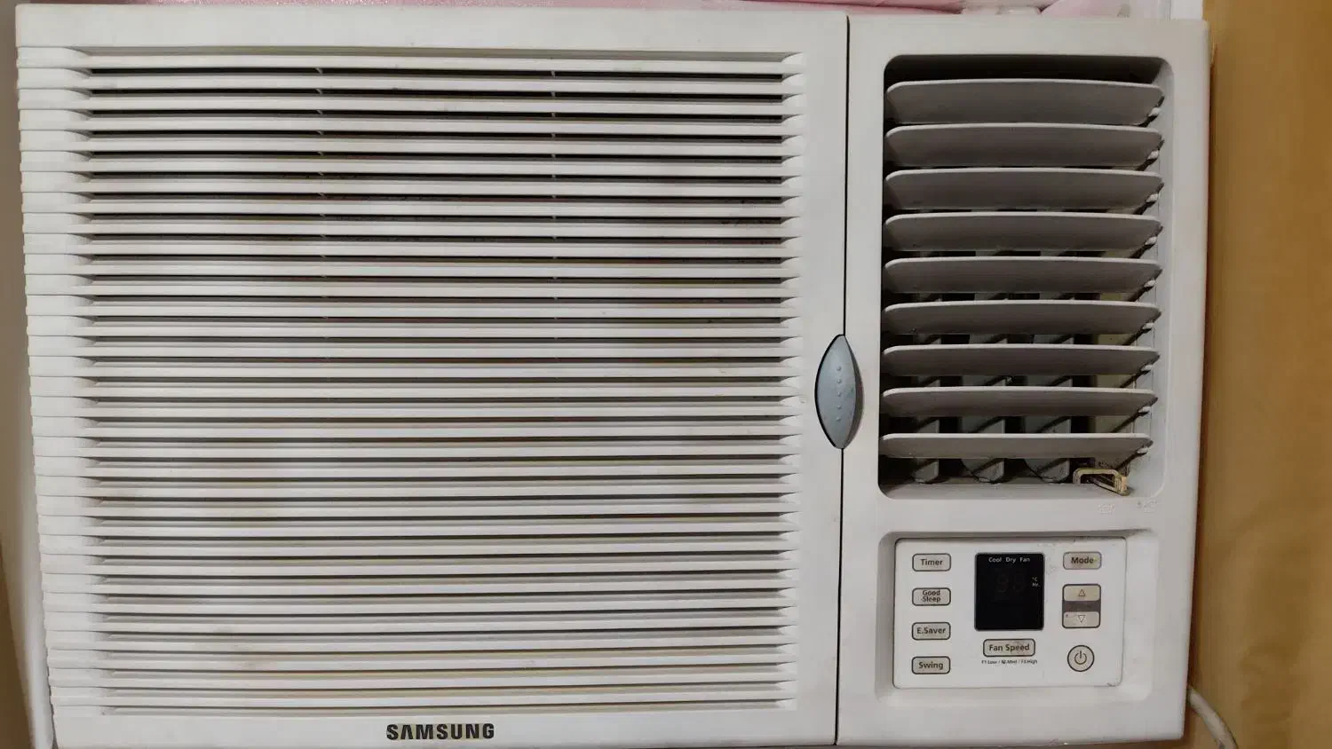 کولر پنجره ای سامسونگ ۱۹۰۰۰ در حد نو|کولر گازی و فنکوئل|رشت, توشیبا|دیوار
