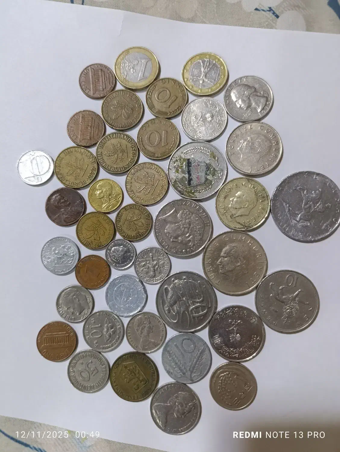 41عدد سکه آنتیک قدیمی|کلکسیون سکه، تمبر، اسکناس|نسیمشهر, |دیوار