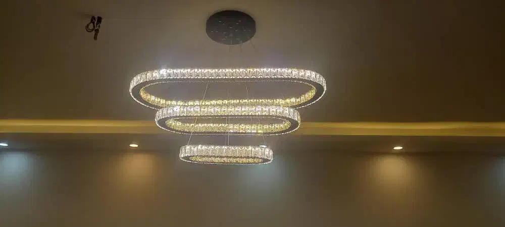 لوستر بیضی|لوستر و چراغ آویز|رشت, جهاد|دیوار