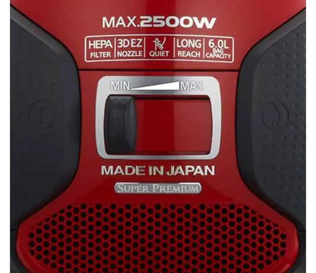 جاروبرقی پاناسونیک ۲۵۰۰ وات پاناسونیک اصل ژاپن|جاروبرقی، جارو شارژی، بخارشو|چالوس, |دیوار