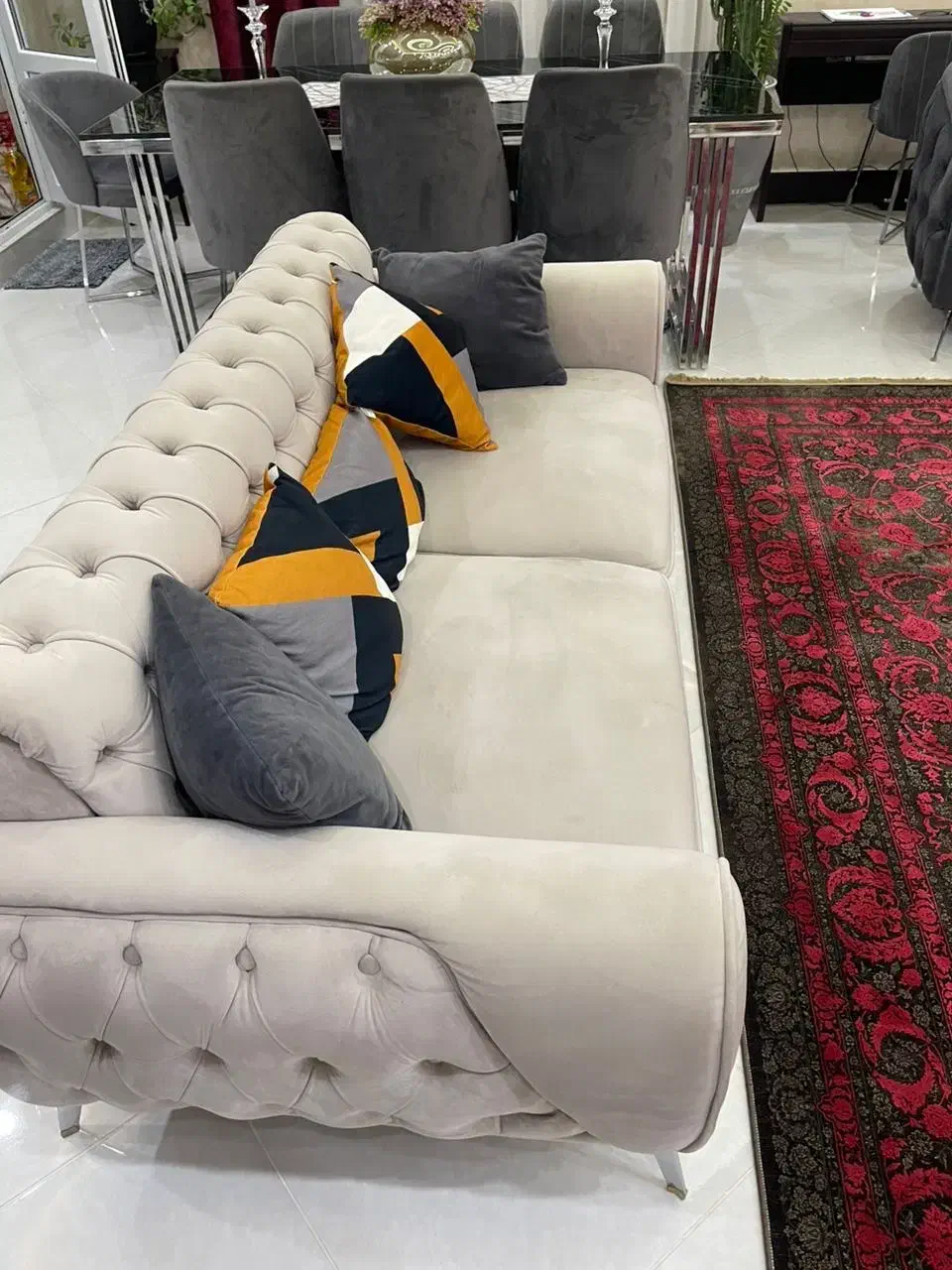 مبل ۶ نفره در حد نو|مبلمان خانگی و میز عسلی|کرمانشاه, |دیوار