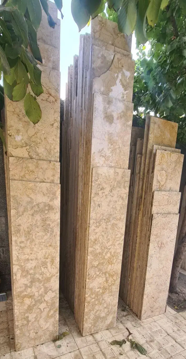 140 متر سنگ مرمریت پرطلاووسی، زیر قیمت|مصالح و تجهیزات ساختمان|گلبهار, شهر جدید گلبهار|دیوار