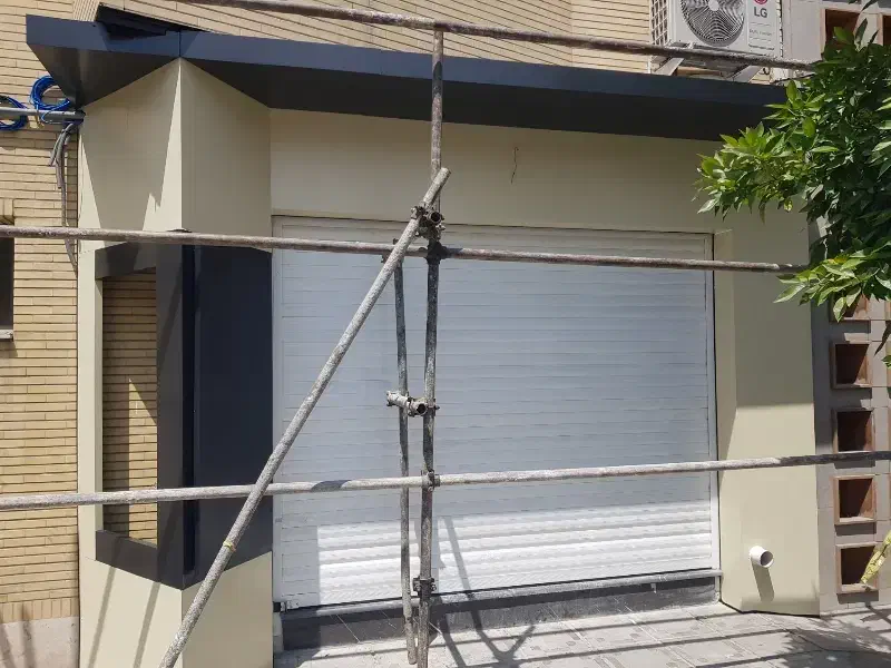 تابلو،تابلو سازی، اجرای نمای کامپوزیت سبک مدرن|خدمات پیشه و مهارت|شیراز, قدوسی شرقی|دیوار