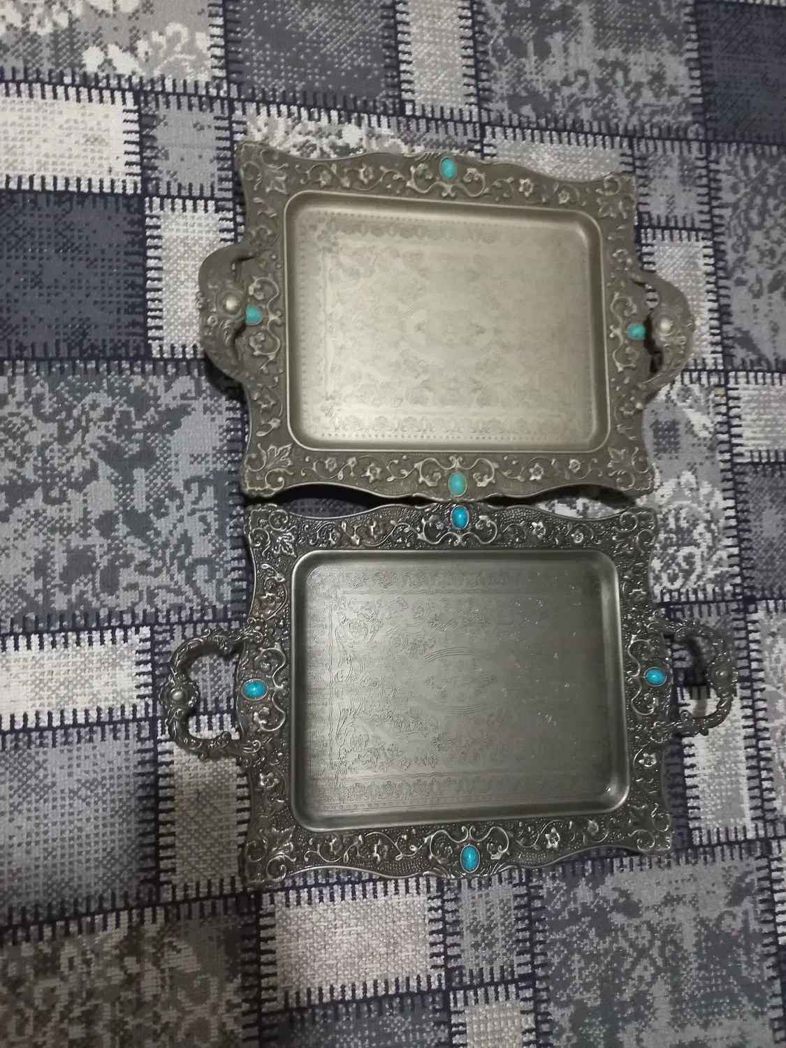 سینی پیوتر|ظروف سرو و پذیرایی|کنگاور, |دیوار