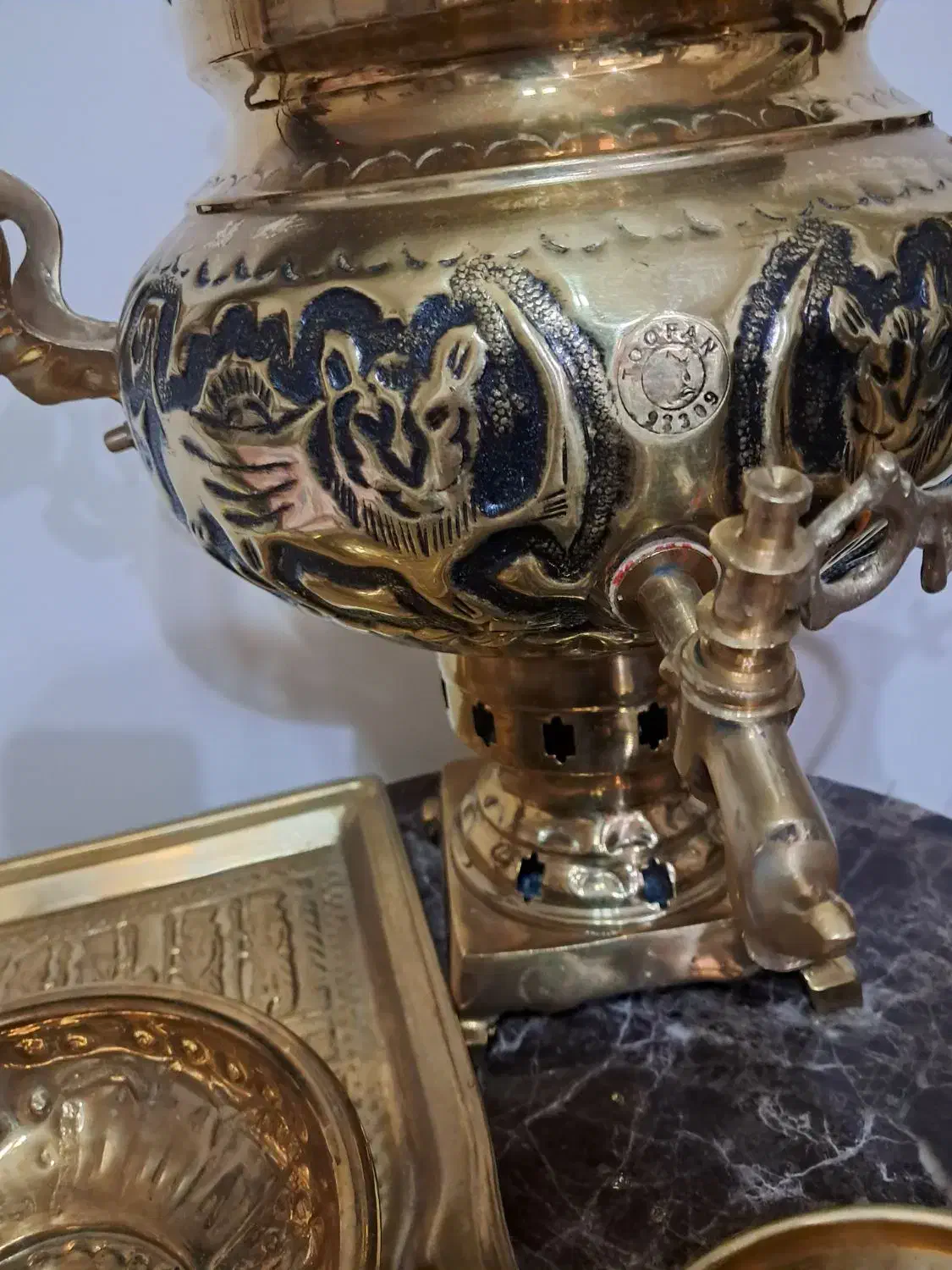 سماور ذغالی برنز حراج|حراج|تهران, جوادیه تهرانپارس|دیوار