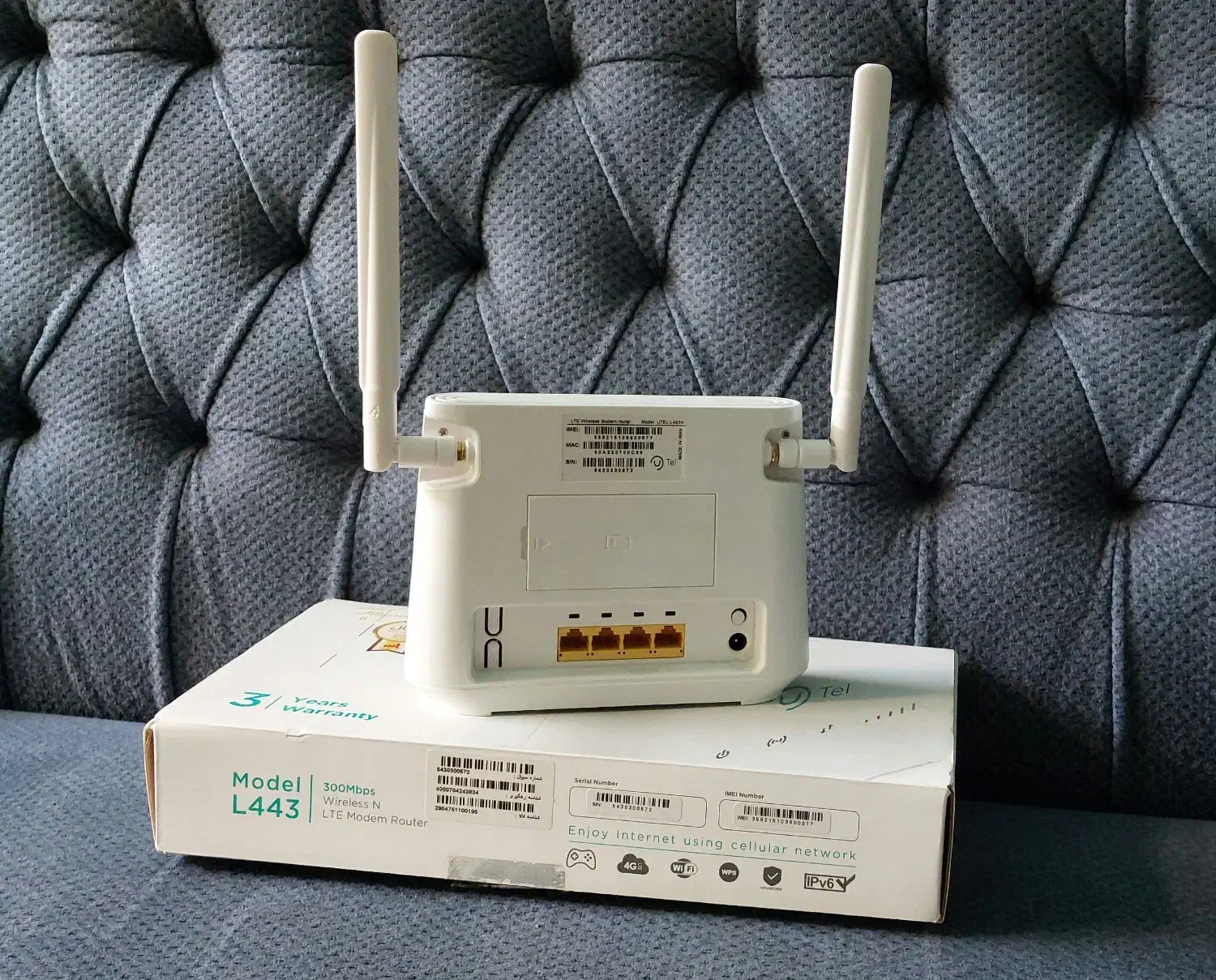 مودم یوتل UTEL 4G مدل L443|مودم و تجهیزات شبکه|مشهد, خواجه ربیع|دیوار