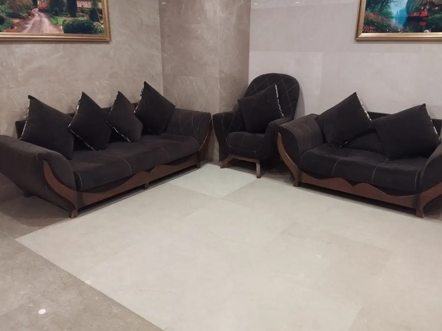 مبل ۶ نفره|مبلمان خانگی و میز عسلی|شیراز, خلیلی|دیوار