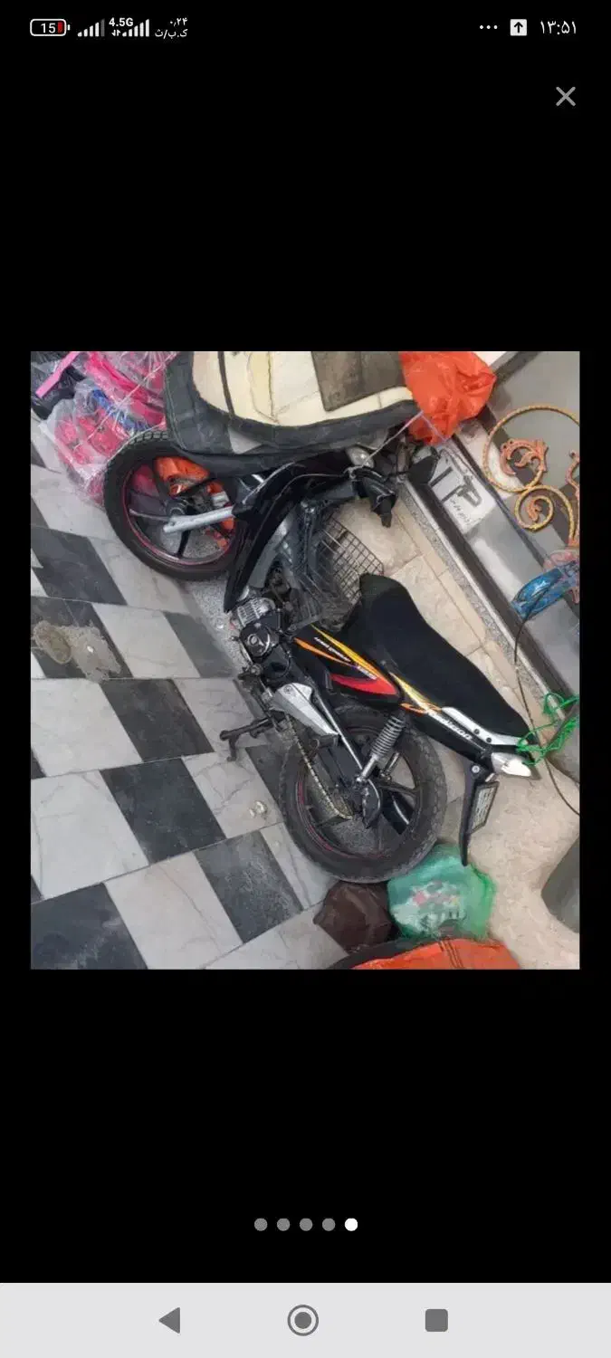 موتور بی کلاچ ویو ۱۲۵ سی سی مدل ۹۱ قیمت مفت|موتورسیکلت|زاهدان, |دیوار