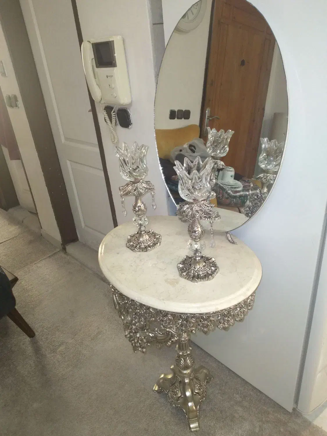 آینه و شمعدان|آینه|تهران, سلسبیل شمالی|دیوار