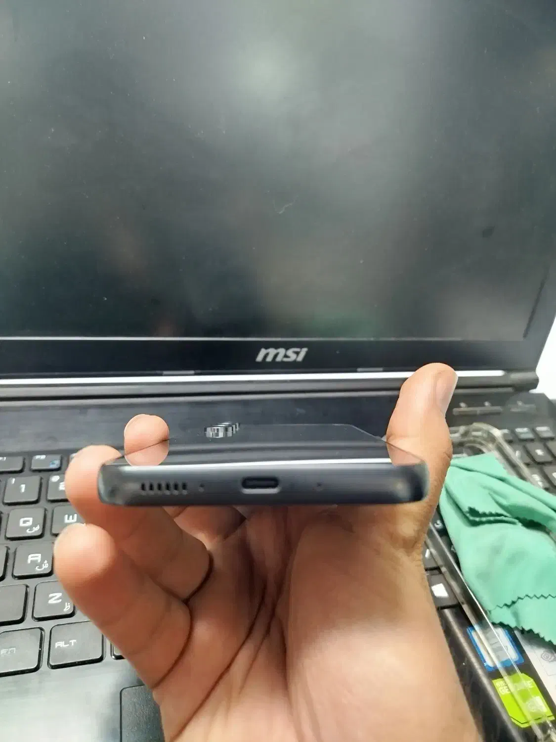 سامسونگ A54 5G 256 مشکی بدونه خش|موبایل|شهرضا, |دیوار