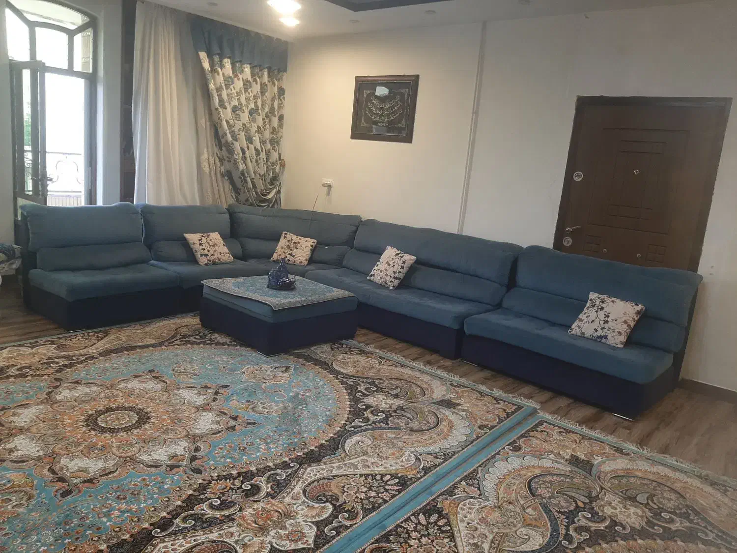 مبل ال راحتی ۸نفره|مبلمان خانگی و میز عسلی|شهرکرد, |دیوار