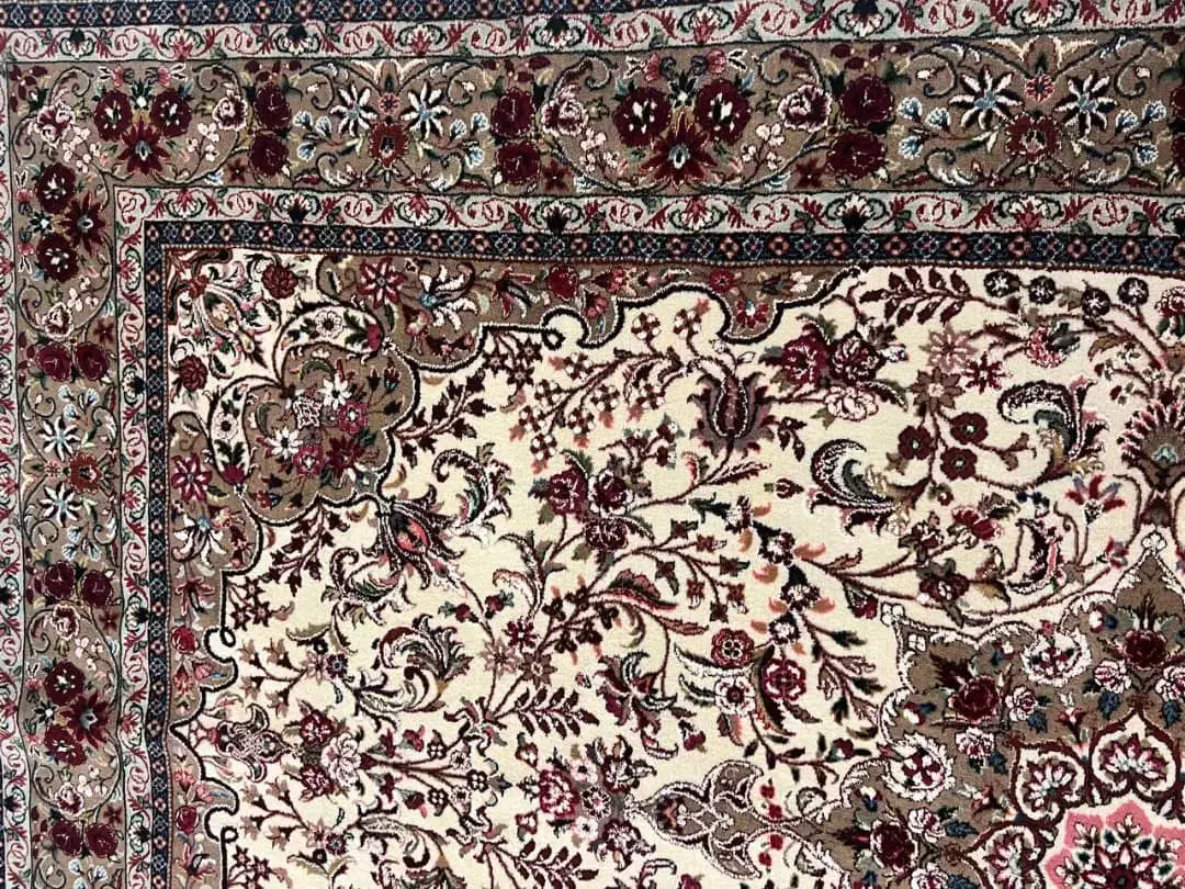 فرش 6متری دستبافت تمام گلها نقشه ابریشم نقشه بیجار|فرش|اندیشه, اندیشه فاز ۱|دیوار