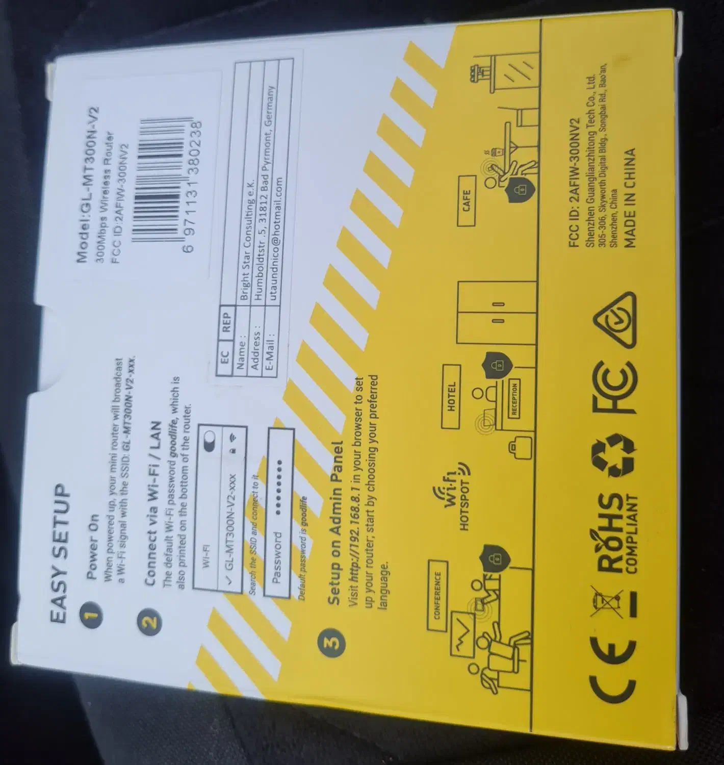 روتر GLNET GL-MT300N-V2|مودم و تجهیزات شبکه|تهران, تهرانسر مرکزی|دیوار