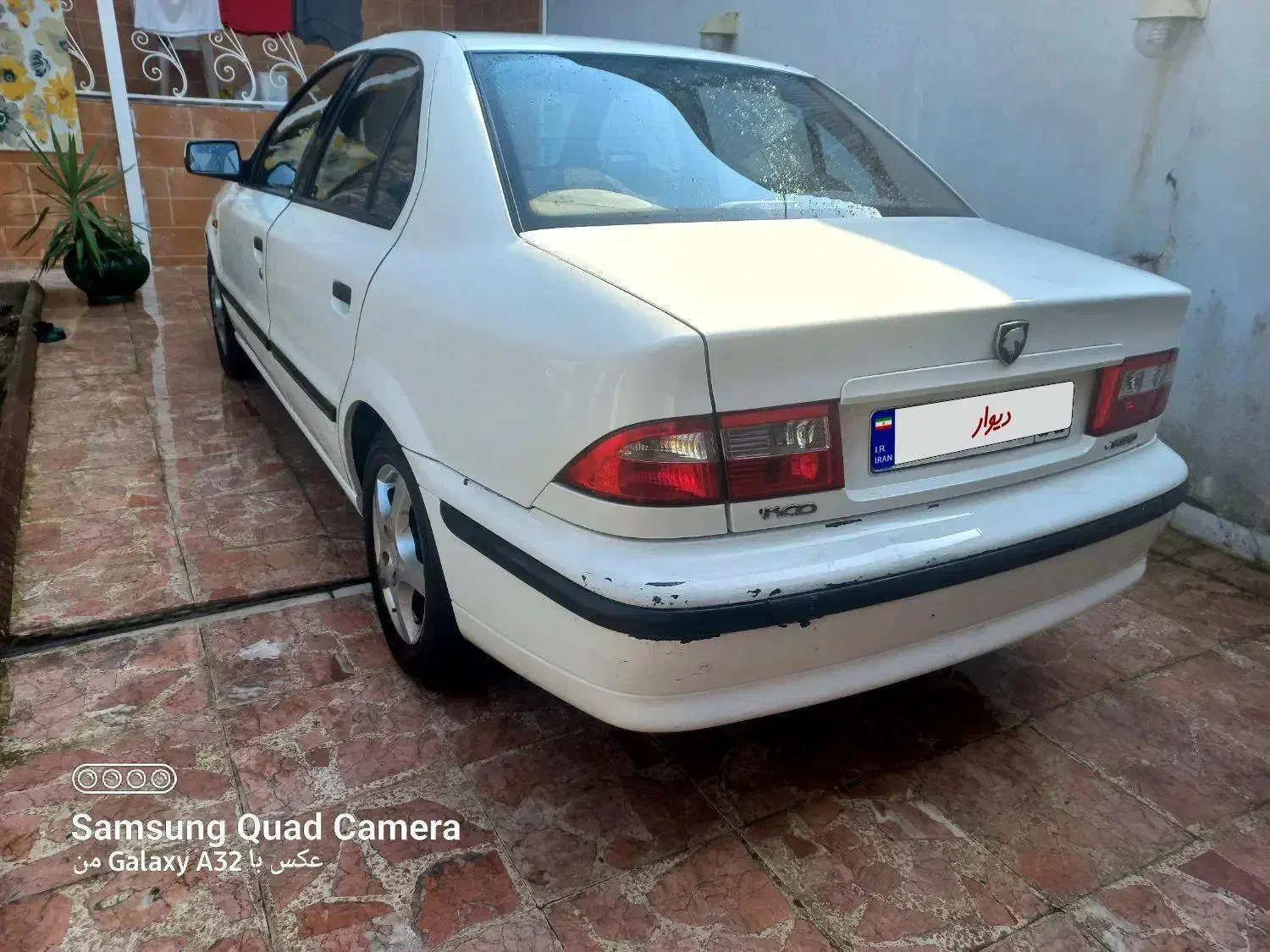 سمند lx سفید سفارشی اسفند ۸۸|خودرو سواری و وانت|رشت, احمد گوراب|دیوار