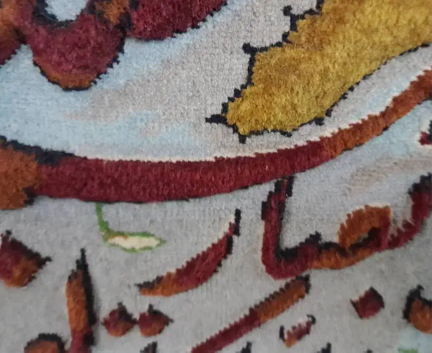 تابلو فرش دستباف وان یکاد برجسته|تابلو فرش|تبریز, |دیوار