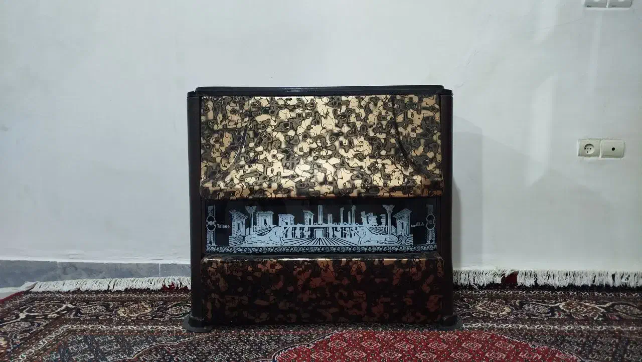 بخاری گازی طلایی|بخاری، هیتر، شومینه|جوانرود, |دیوار