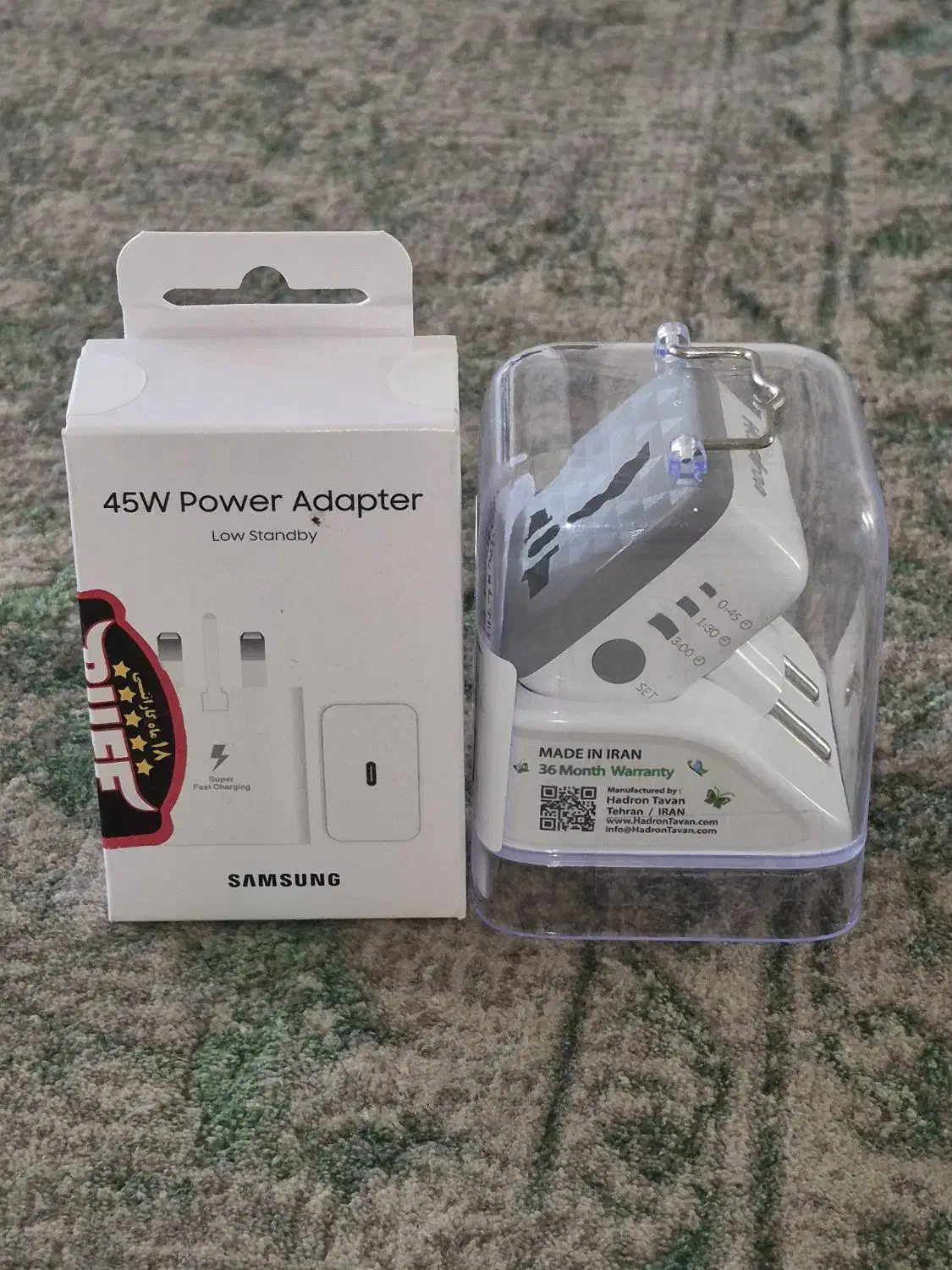 شارژر ۴۵ w و تبدیل|لوازم جانبی موبایل و تبلت|کرمانشاه, |دیوار