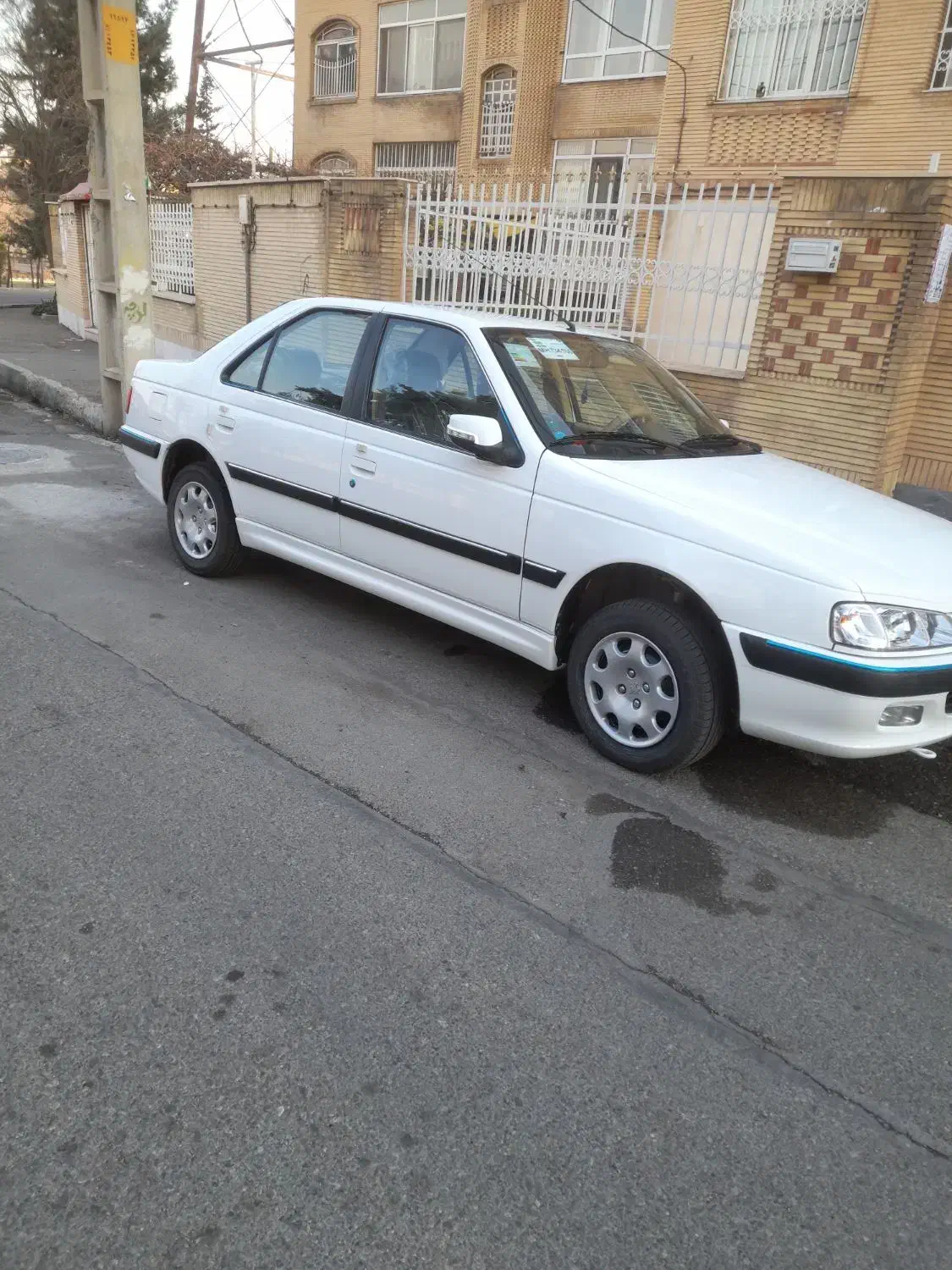 پژو پارس سفید XU7 بی رنگ  مدل 1400|خودرو سواری و وانت|بابل, |دیوار