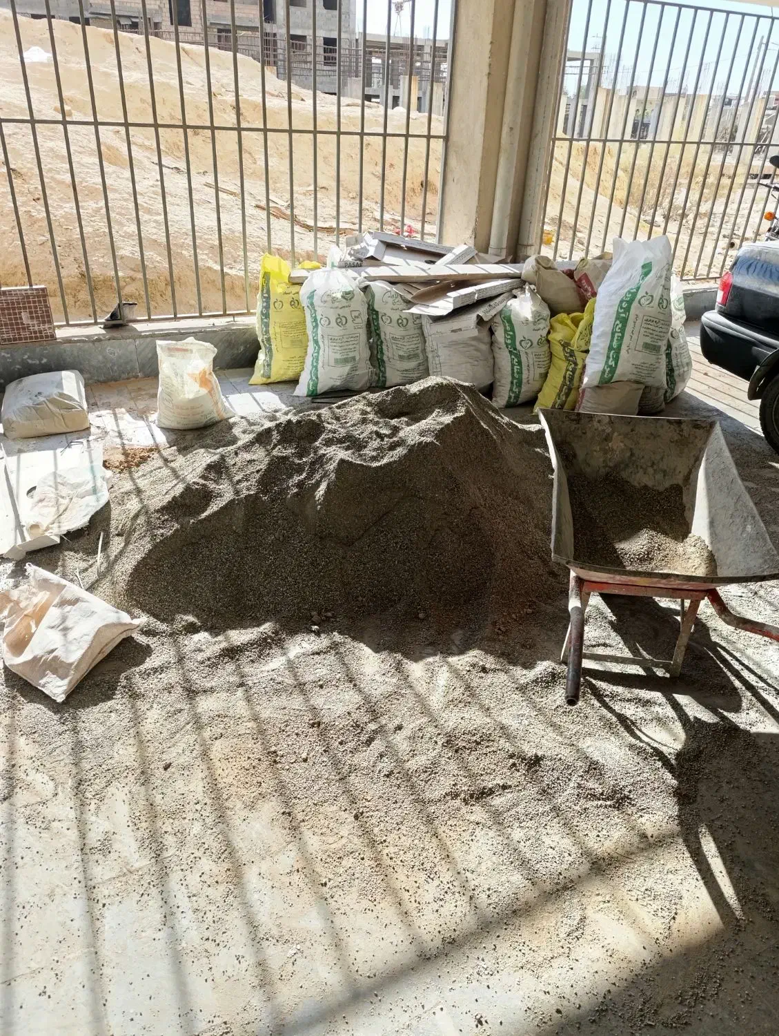 ماسه رایگان|مصالح و تجهیزات ساختمان|پیشوا, |دیوار