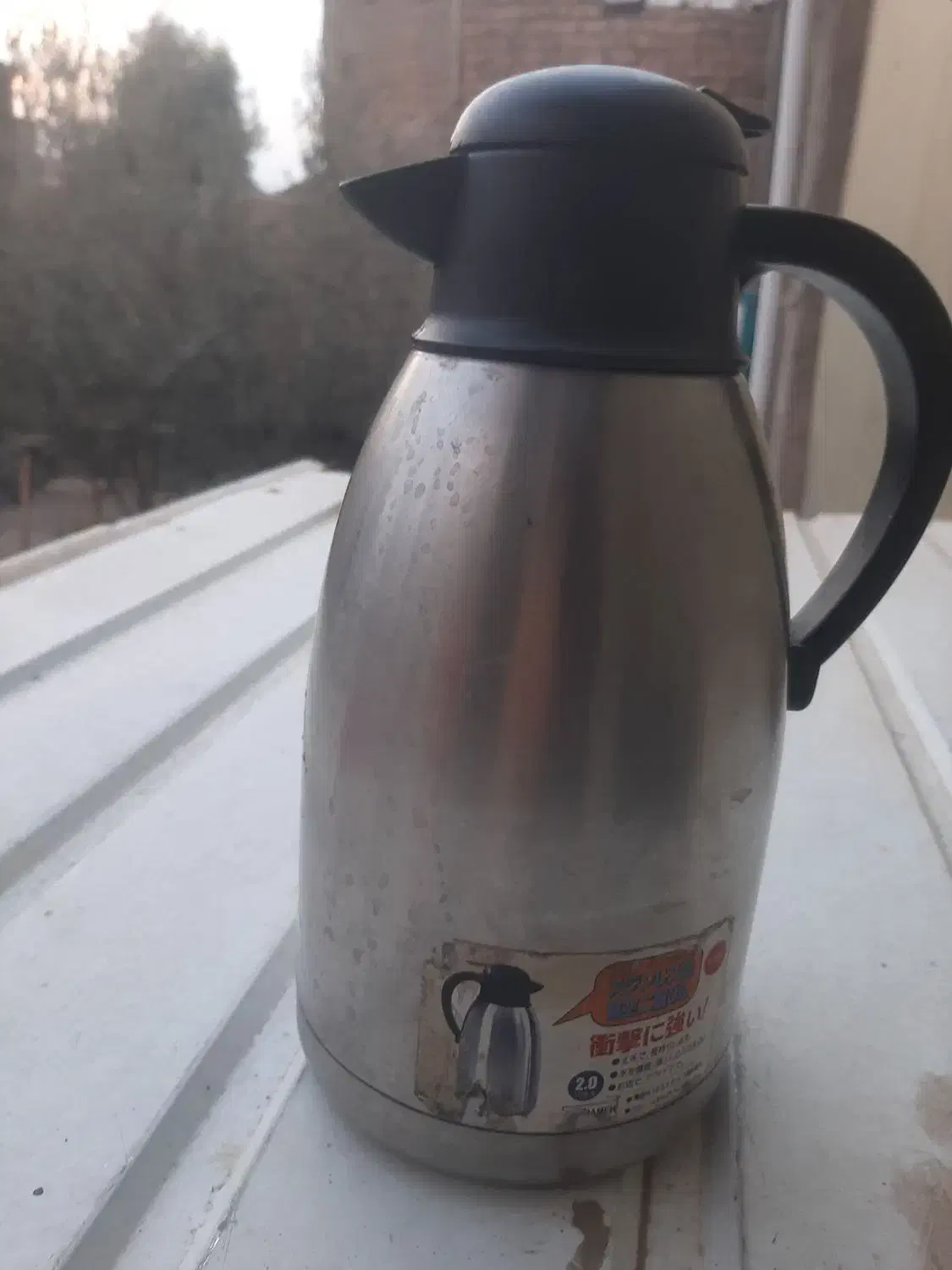 فلاسک چای استیل .دوجداره|قوری، کتری، قهوهساز دستی|ساوه, |دیوار