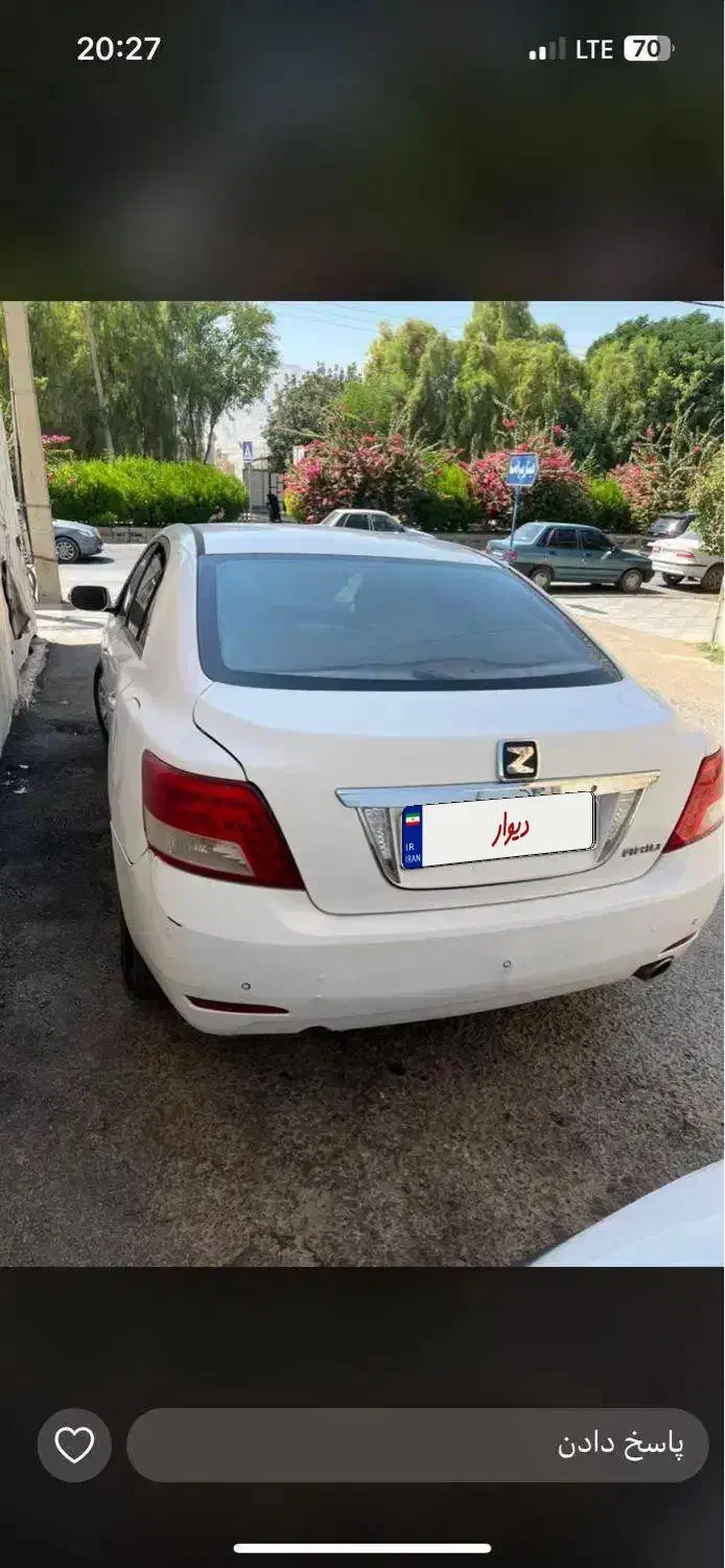 سواری آریو زوتی|خودرو سواری و وانت|کازرون, |دیوار