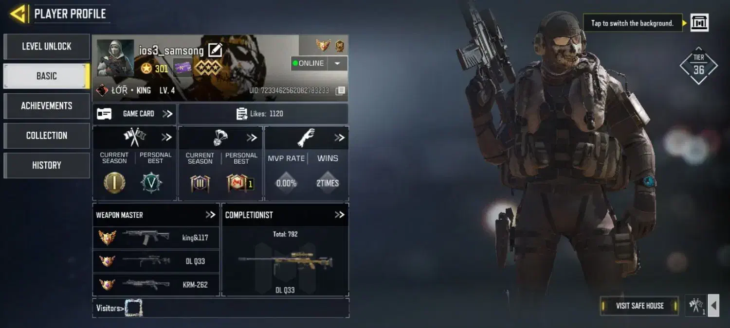 اکانت کالاف|کنسول، بازی ویدئویی و آنلاین|پرند, فاز ۶|دیوار