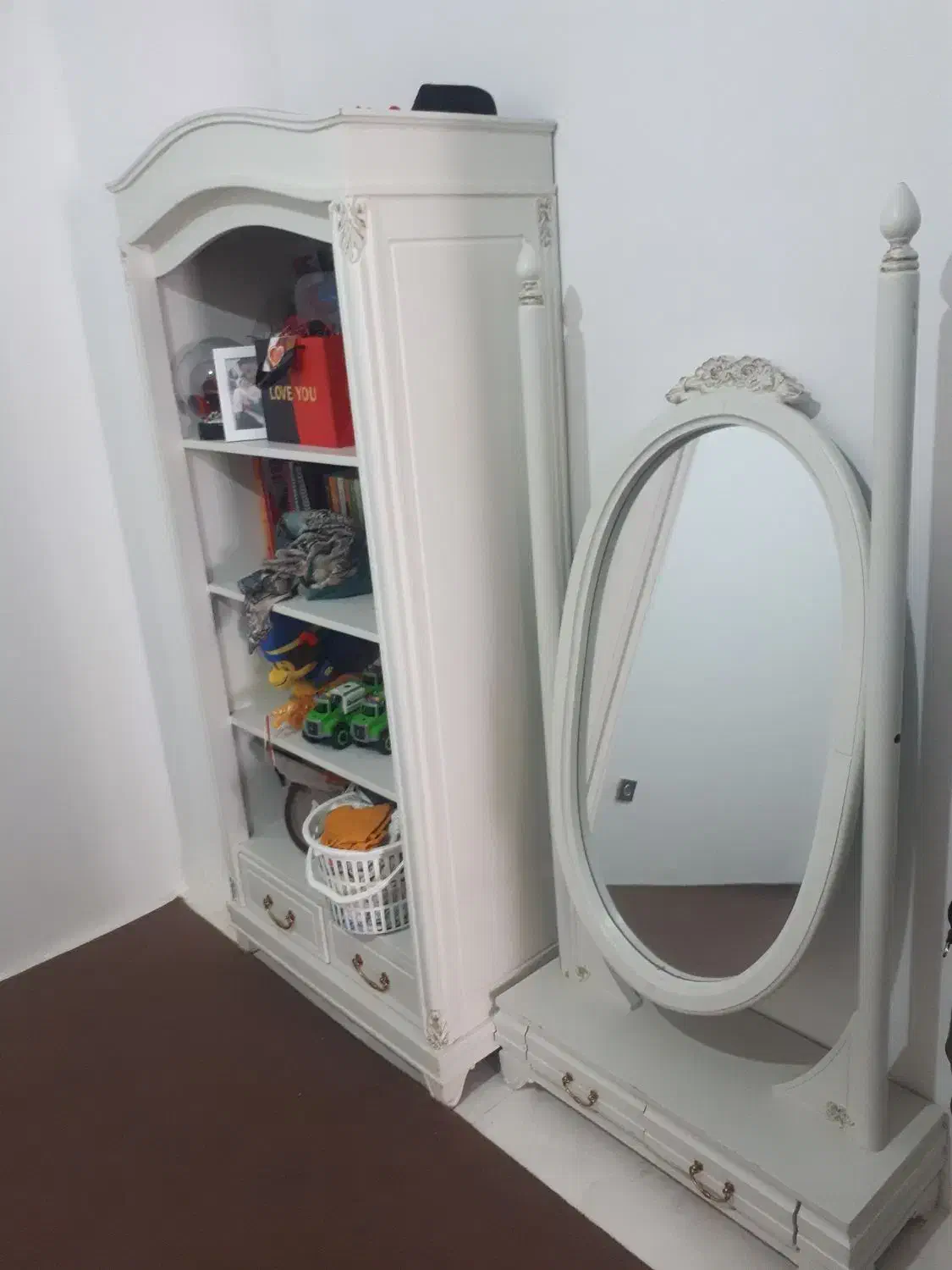 میز وسماور کمد اینه شیک|میز و صندلی غذاخوری|فشاپویه, |دیوار