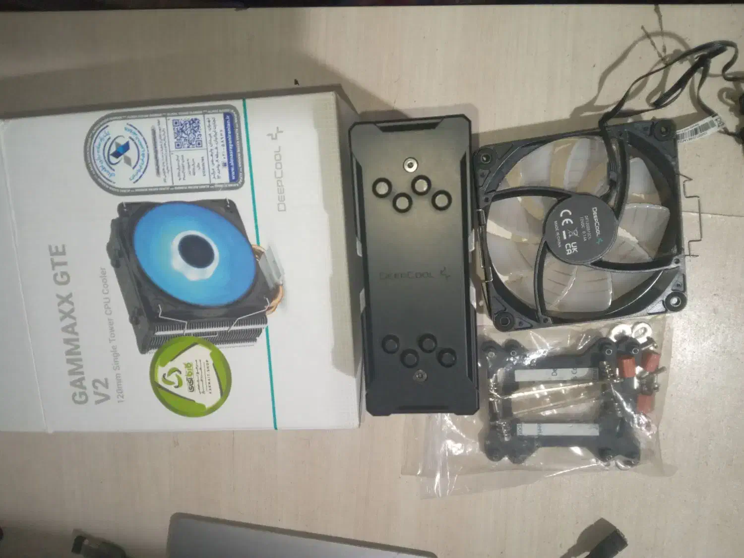 خنک کننده پردازنره دیپ کول gte 400 v2|قطعات و لوازم جانبی رایانه|تبریز, |دیوار