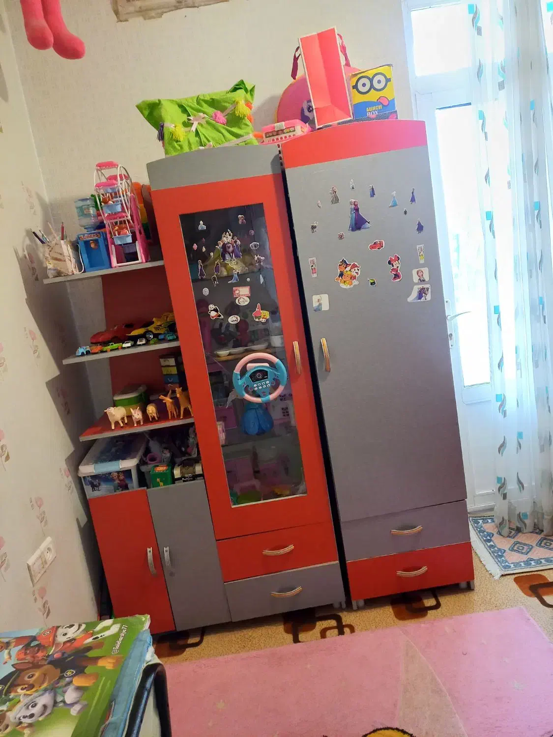 تخت و کمد و گلیم بچگونه|تخت و سرویس خواب|شهرکرد, |دیوار