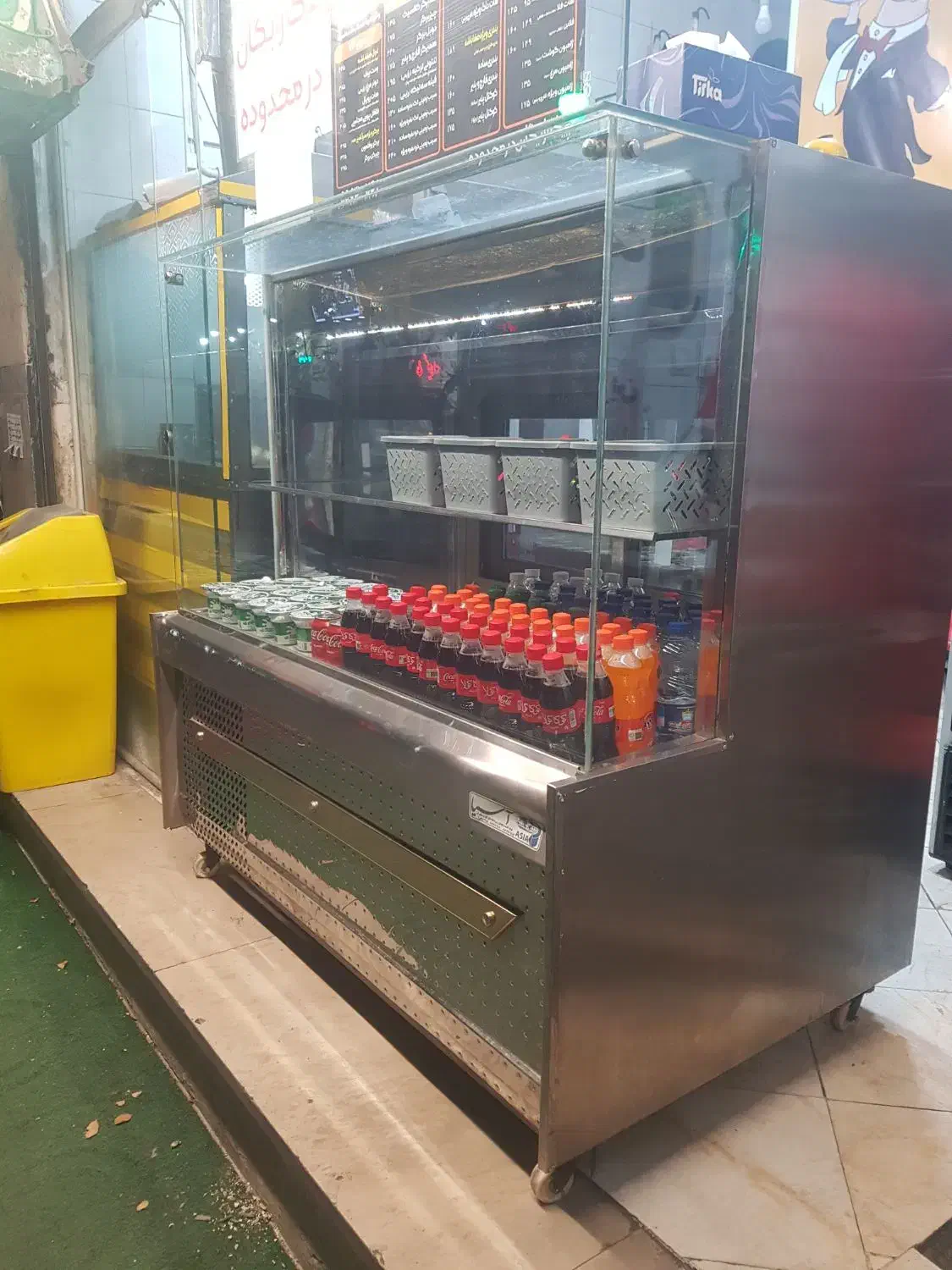 یخچال ویترین مکعبی|یخچال و فریزر|تهران, شهرآرا|دیوار