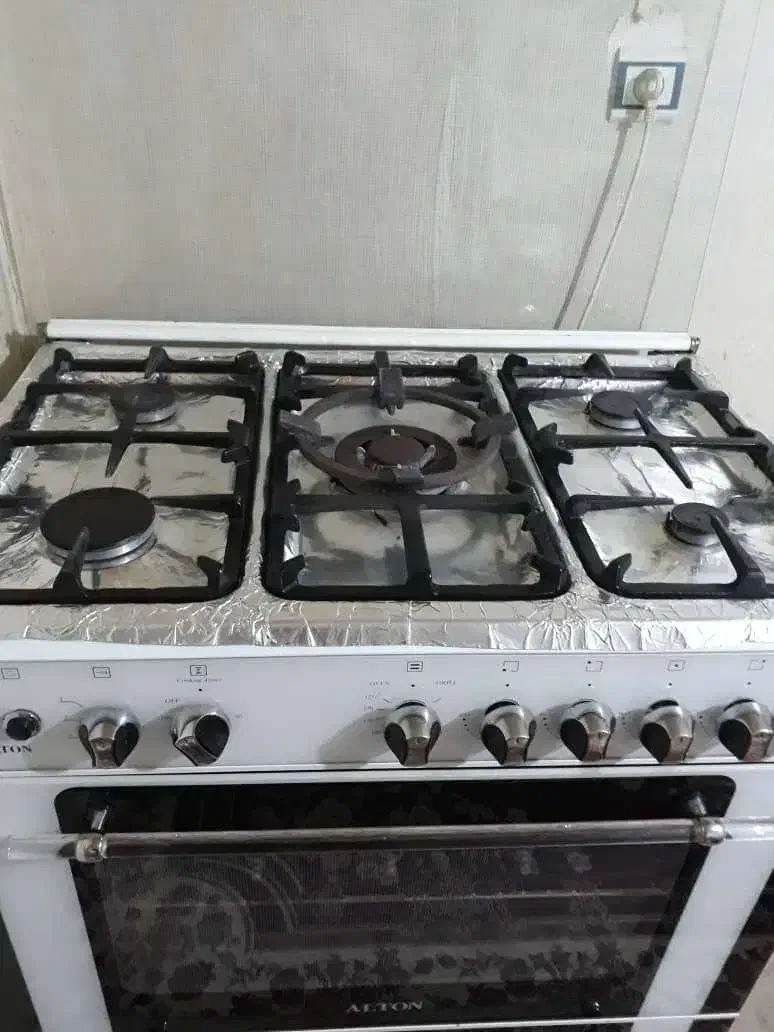 فروش اجاق‌گاز آلتون ۵ شعله|اجاق گاز و لوازم برقی پخت‌وپز|مهاباد (آذربایجان غربی), |دیوار