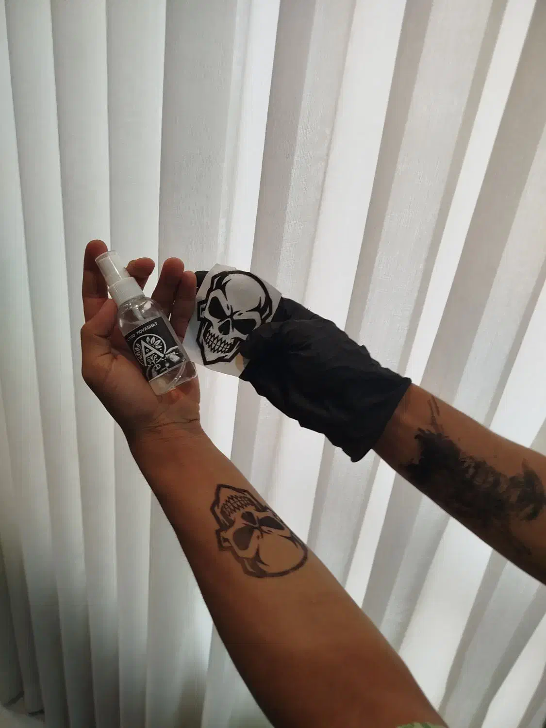 اسپری تتو موقت + طرح تتو|آرایشی، بهداشتی، درمانی|سبزوار, ولیعصر (نجار آباد)|دیوار